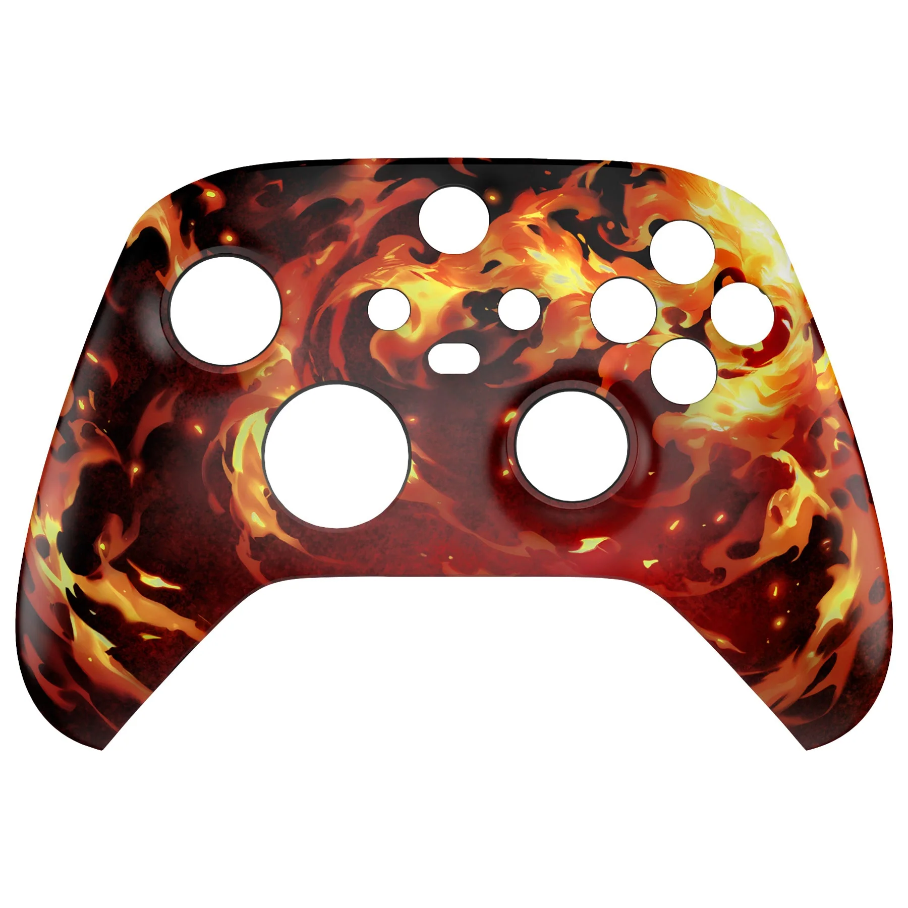 eXtremeRate Replacement Faceplate Front Housing Shell for Xbox Series X & S Controller - Blazing Magic - Image 7