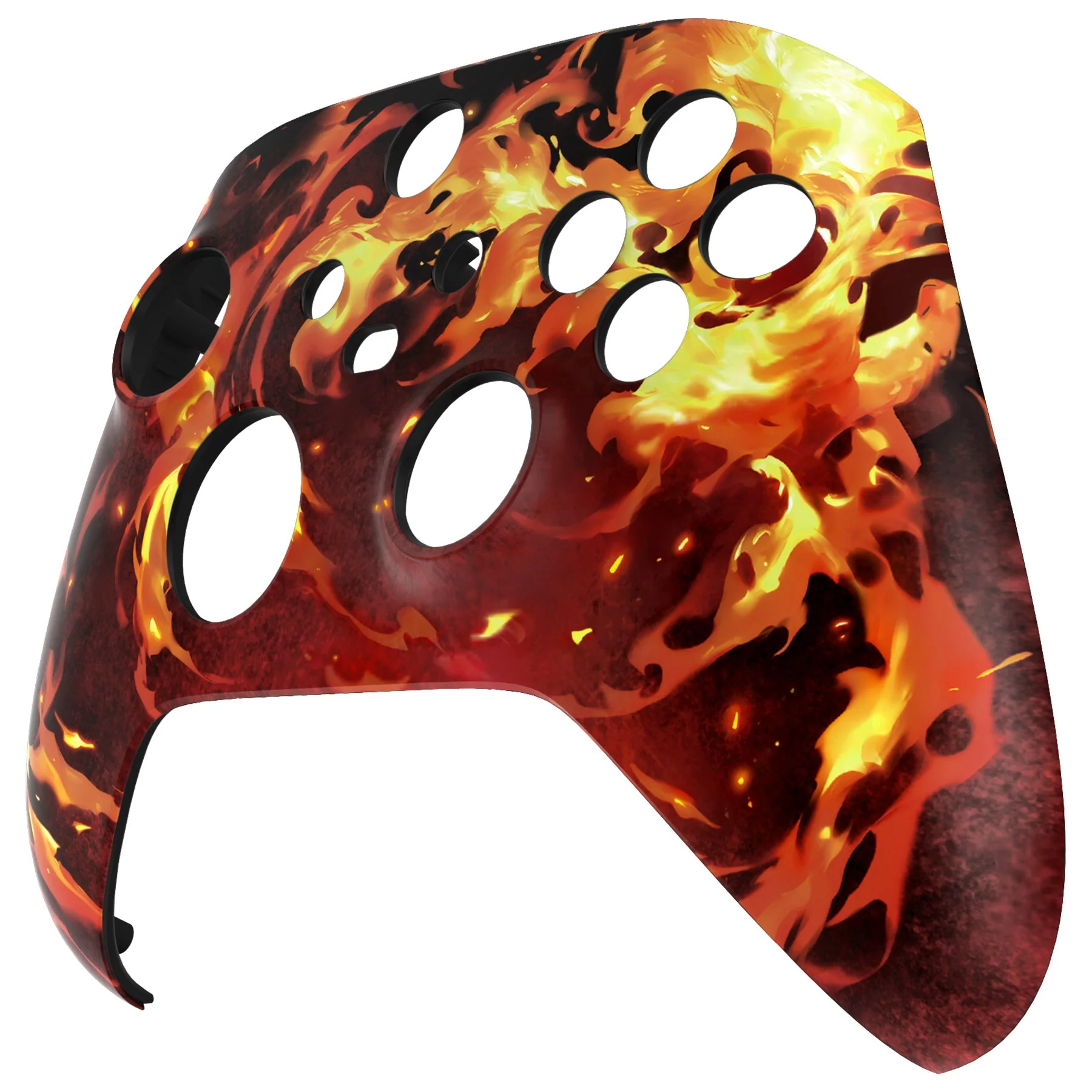 eXtremeRate Replacement Faceplate Front Housing Shell for Xbox Series X & S Controller - Blazing Magic - Image 8