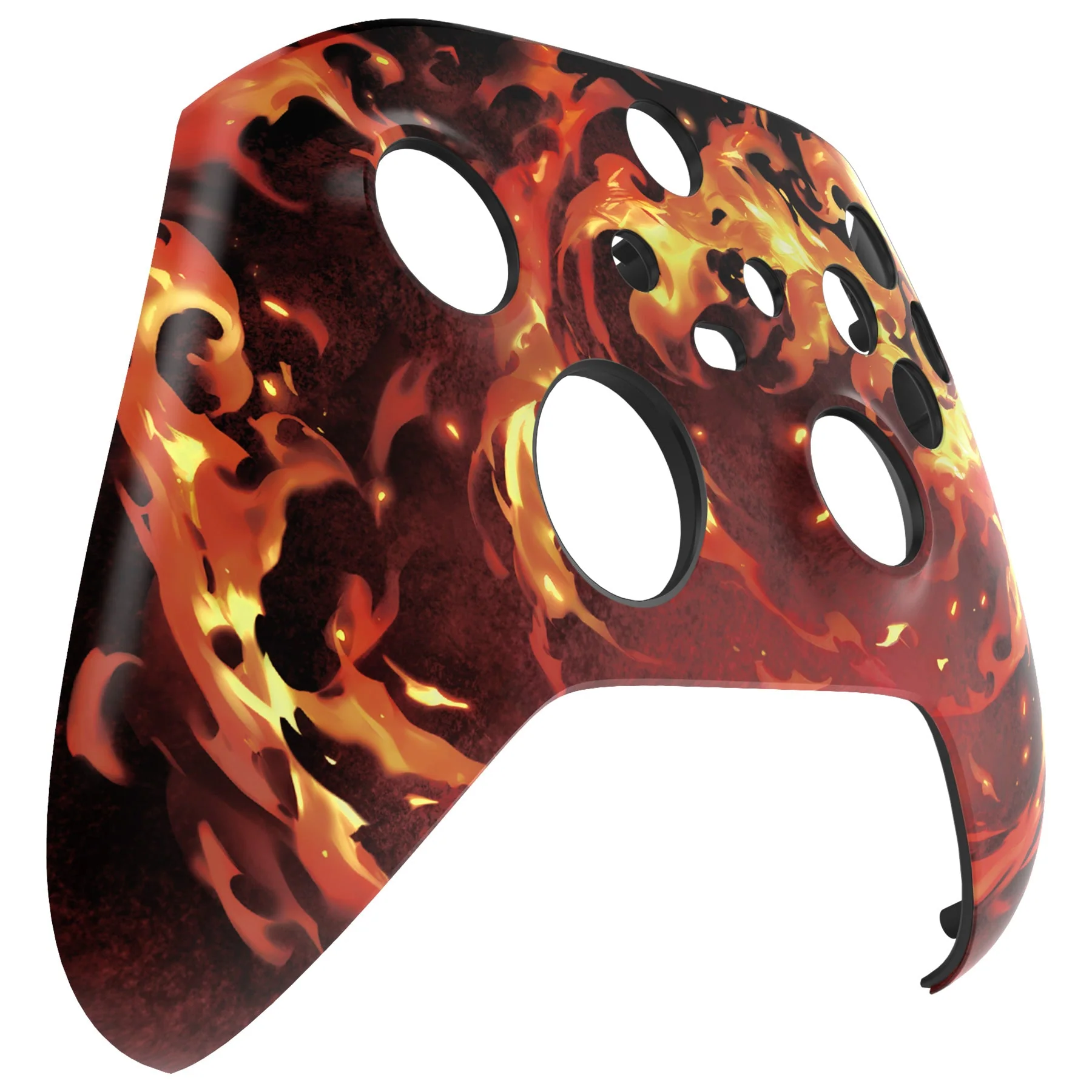 eXtremeRate Replacement Faceplate Front Housing Shell for Xbox Series X & S Controller - Blazing Magic - Image 9