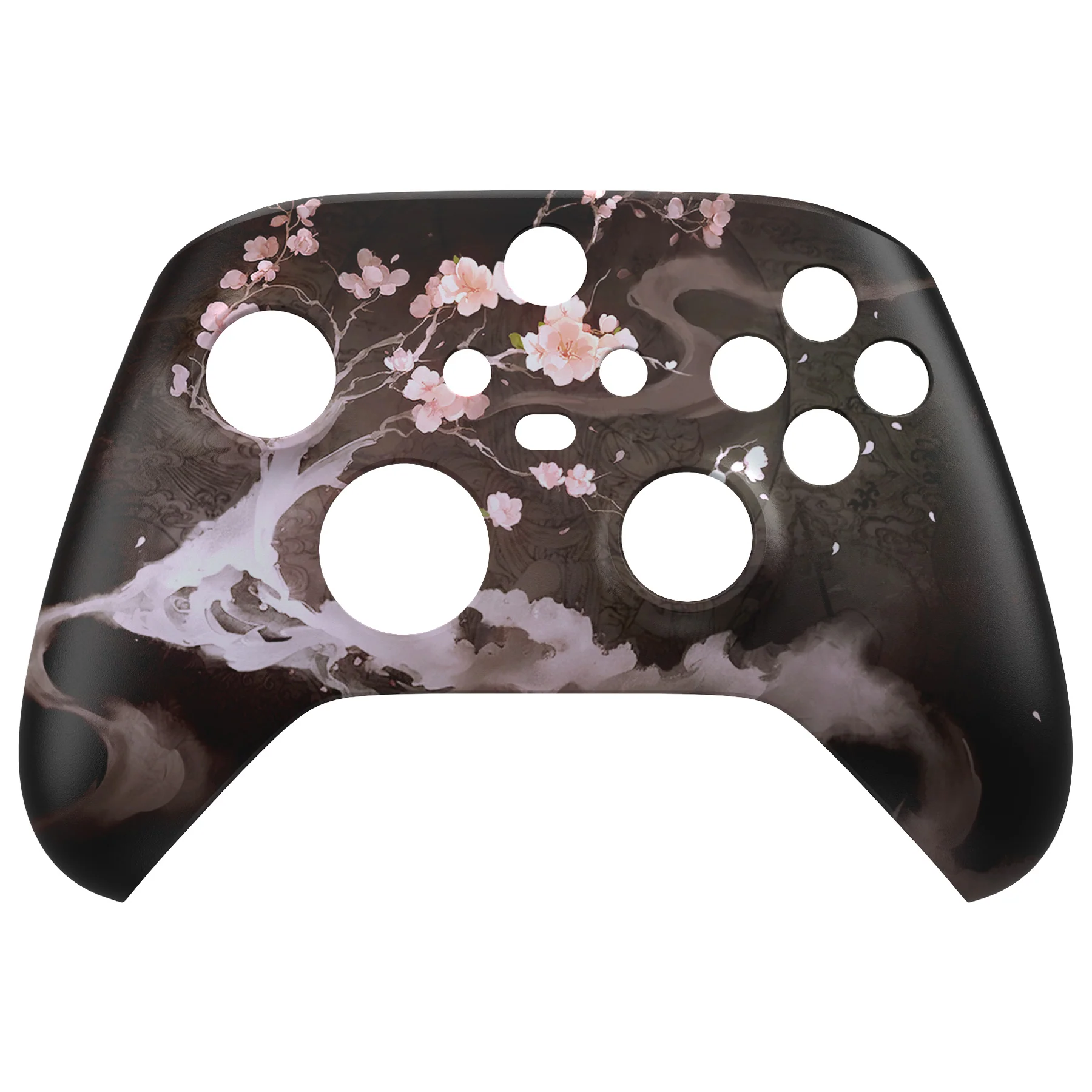 eXtremeRate Replacement Faceplate Front Housing Shell for Xbox Series X & S Controller - Blossom In The Darkness - Image 7