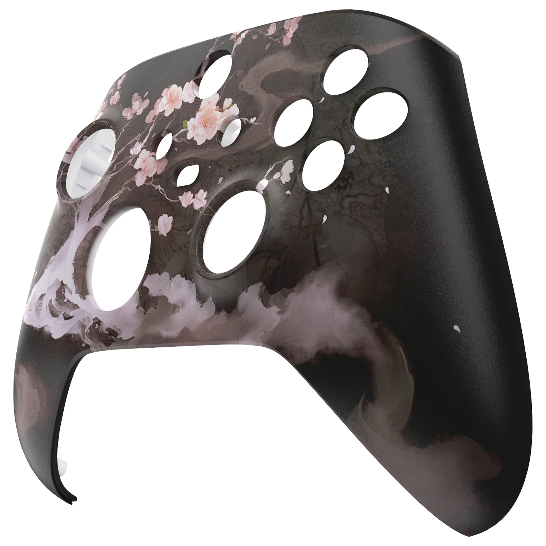 eXtremeRate Replacement Faceplate Front Housing Shell for Xbox Series X & S Controller - Blossom In The Darkness - Image 8