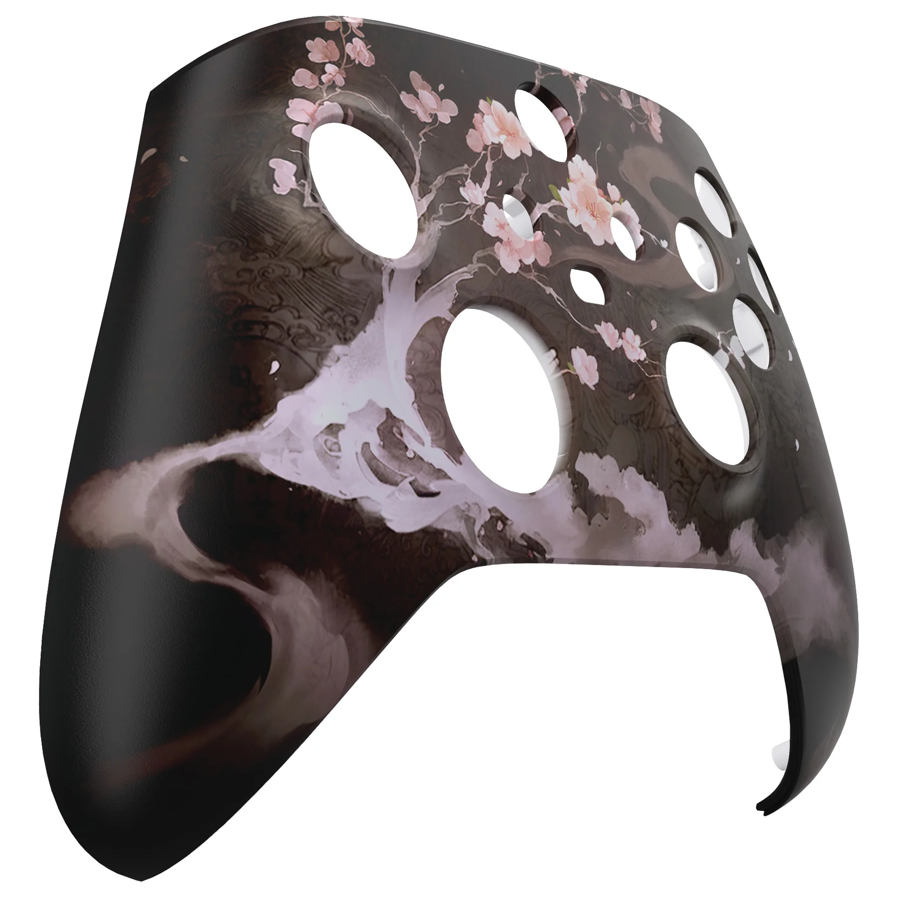 eXtremeRate Replacement Faceplate Front Housing Shell for Xbox Series X & S Controller - Blossom In The Darkness - Image 9
