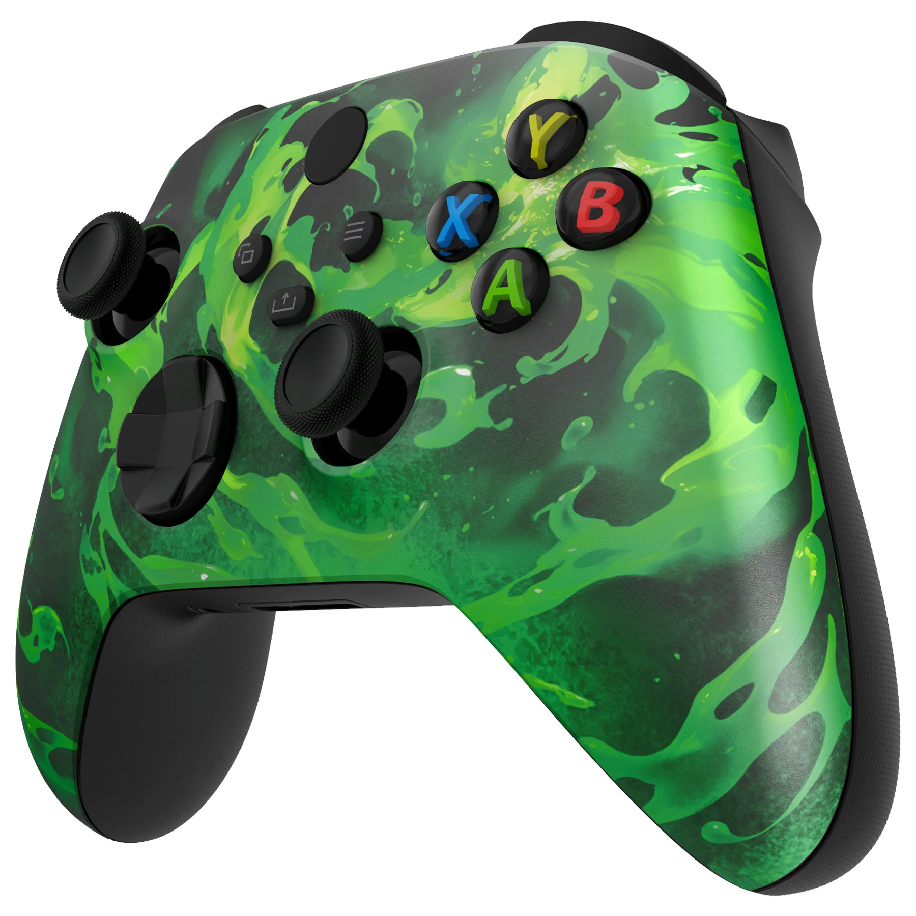 eXtremeRate Replacement Faceplate Front Housing Shell for Xbox Series X & S Controller - Corrosion Magic - Image 4