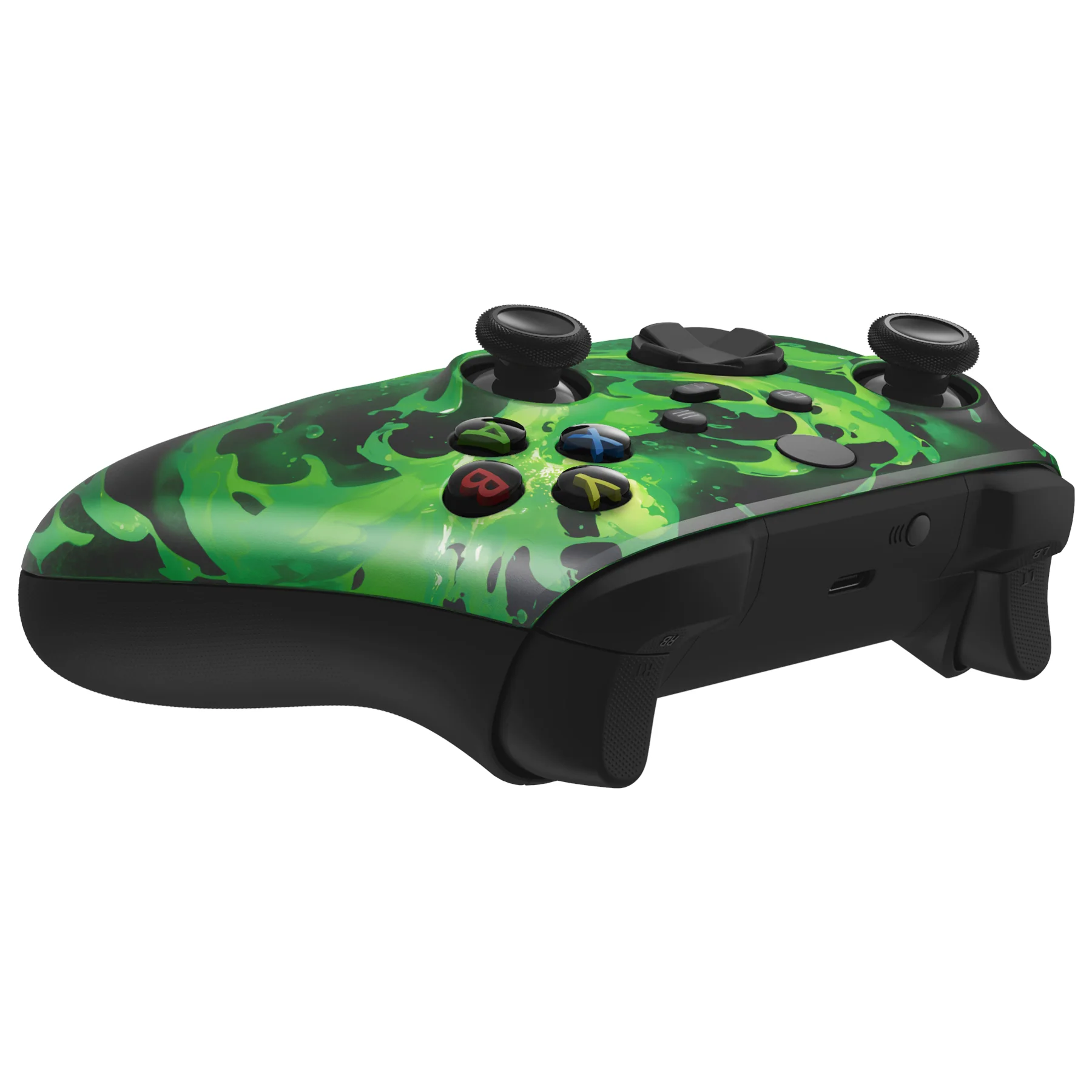 eXtremeRate Replacement Faceplate Front Housing Shell for Xbox Series X & S Controller - Corrosion Magic - Image 6