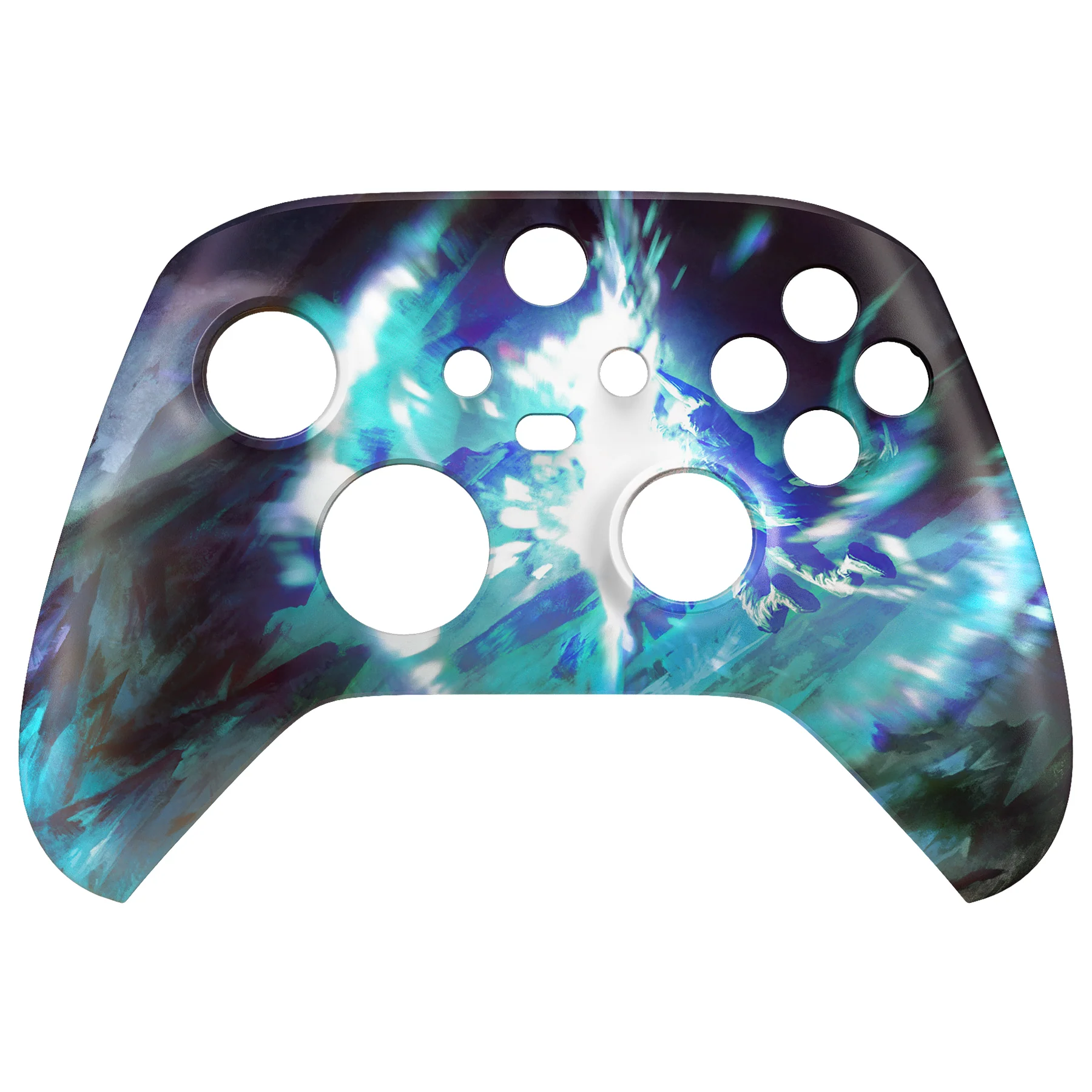 eXtremeRate Replacement Faceplate Front Housing Shell for Xbox Series X & S Controller - Crystal Fantasy - Image 7