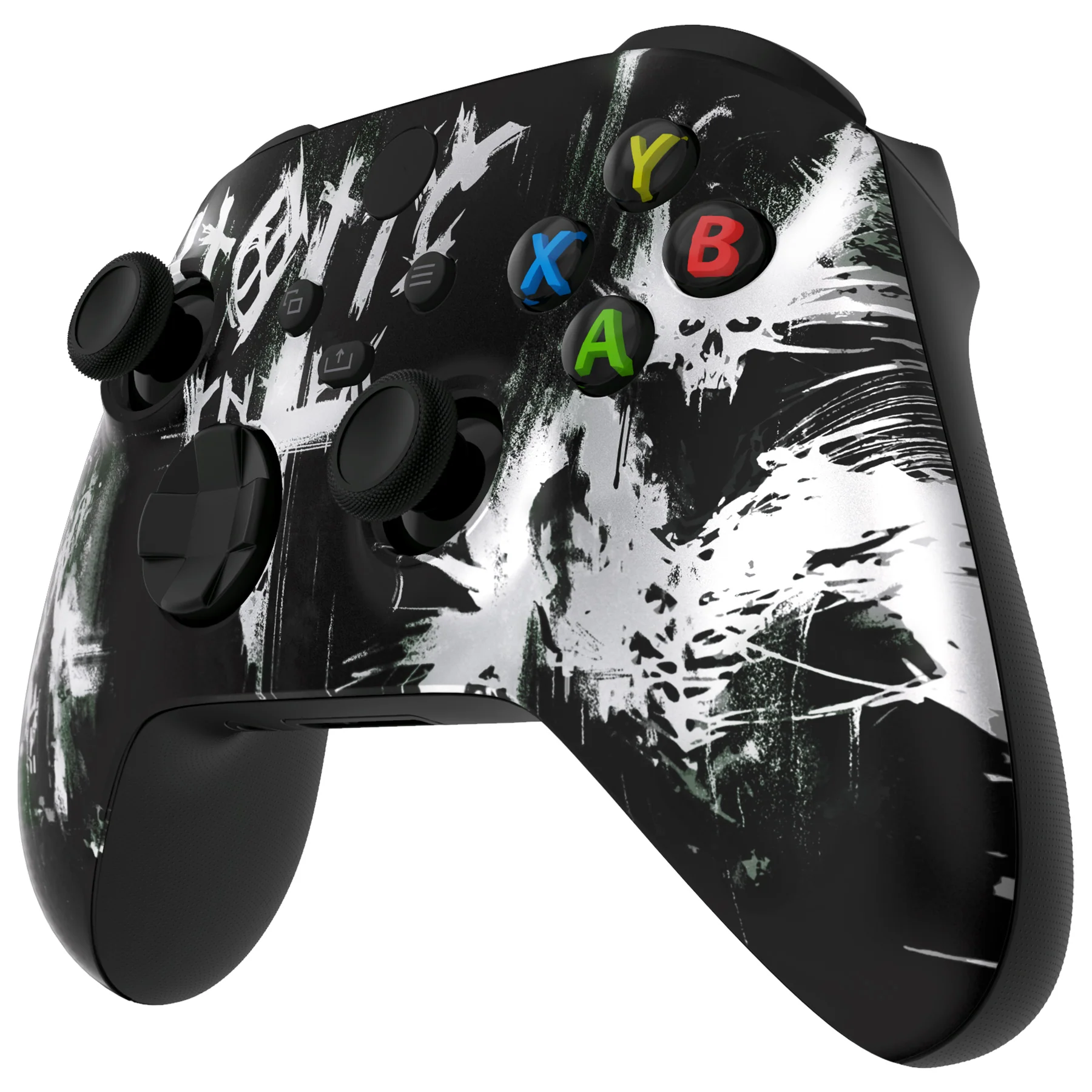 eXtremeRate Replacement Faceplate Front Housing Shell for Xbox Series X & S Controller - Darkness Falls - Image 4