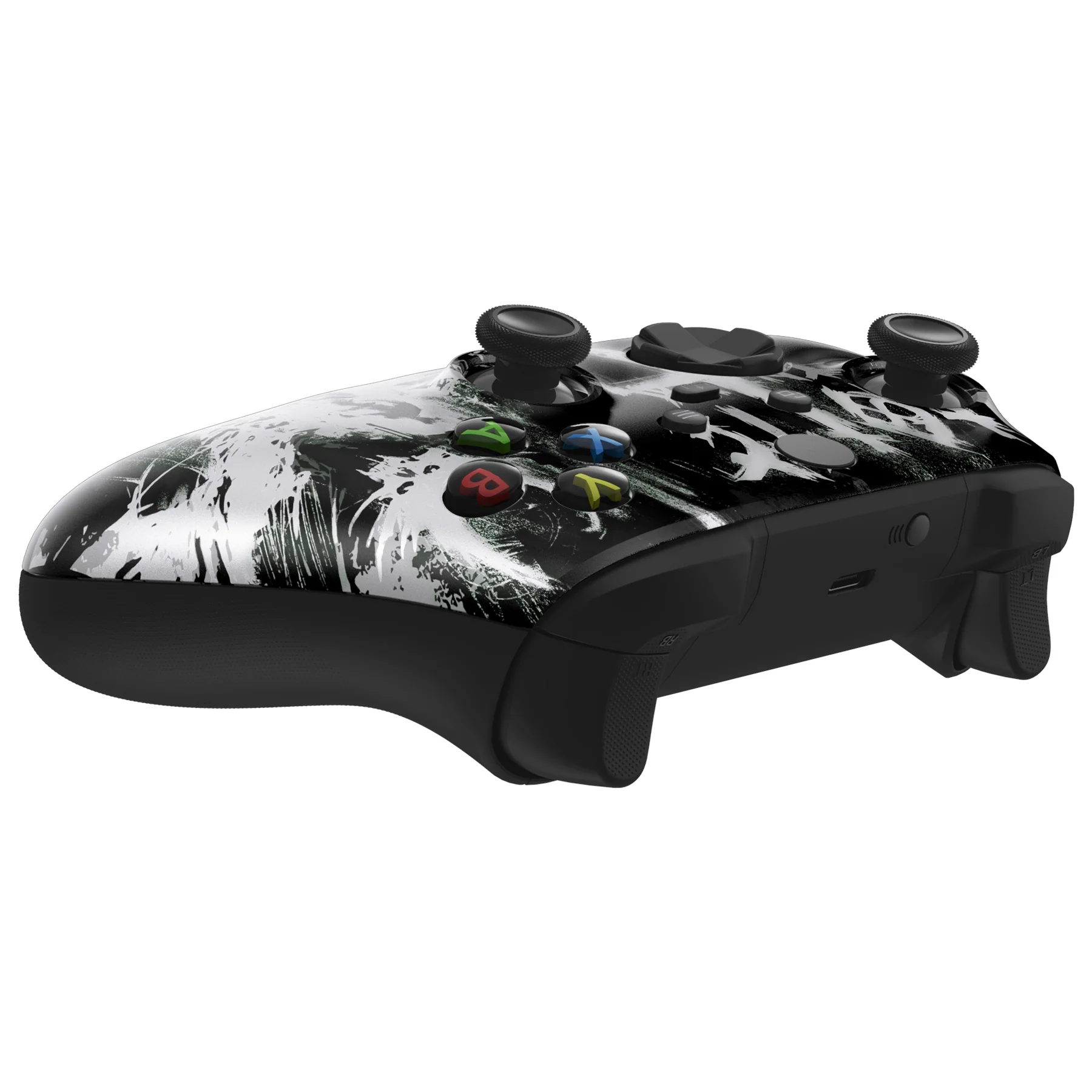 eXtremeRate Replacement Faceplate Front Housing Shell for Xbox Series X & S Controller - Darkness Falls - Image 6