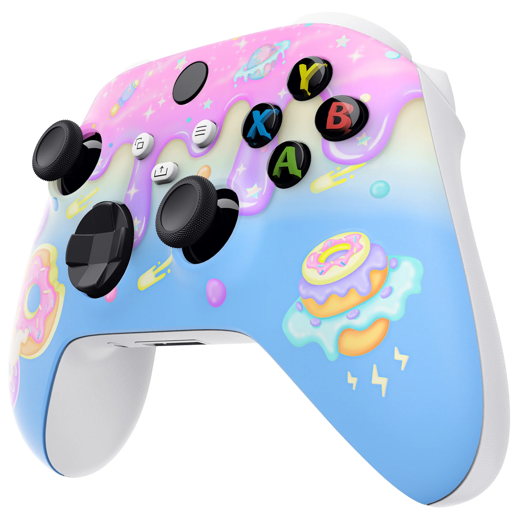 eXtremeRate Replacement Faceplate Front Housing Shell for Xbox Series X & S Controller - Donut Odyssey - Image 4