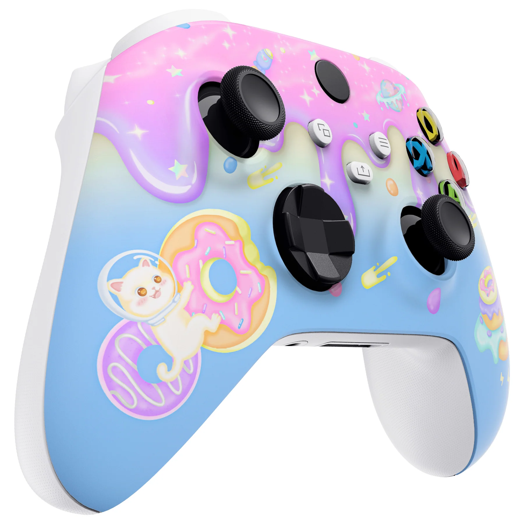 eXtremeRate Replacement Faceplate Front Housing Shell for Xbox Series X & S Controller - Donut Odyssey - Image 5