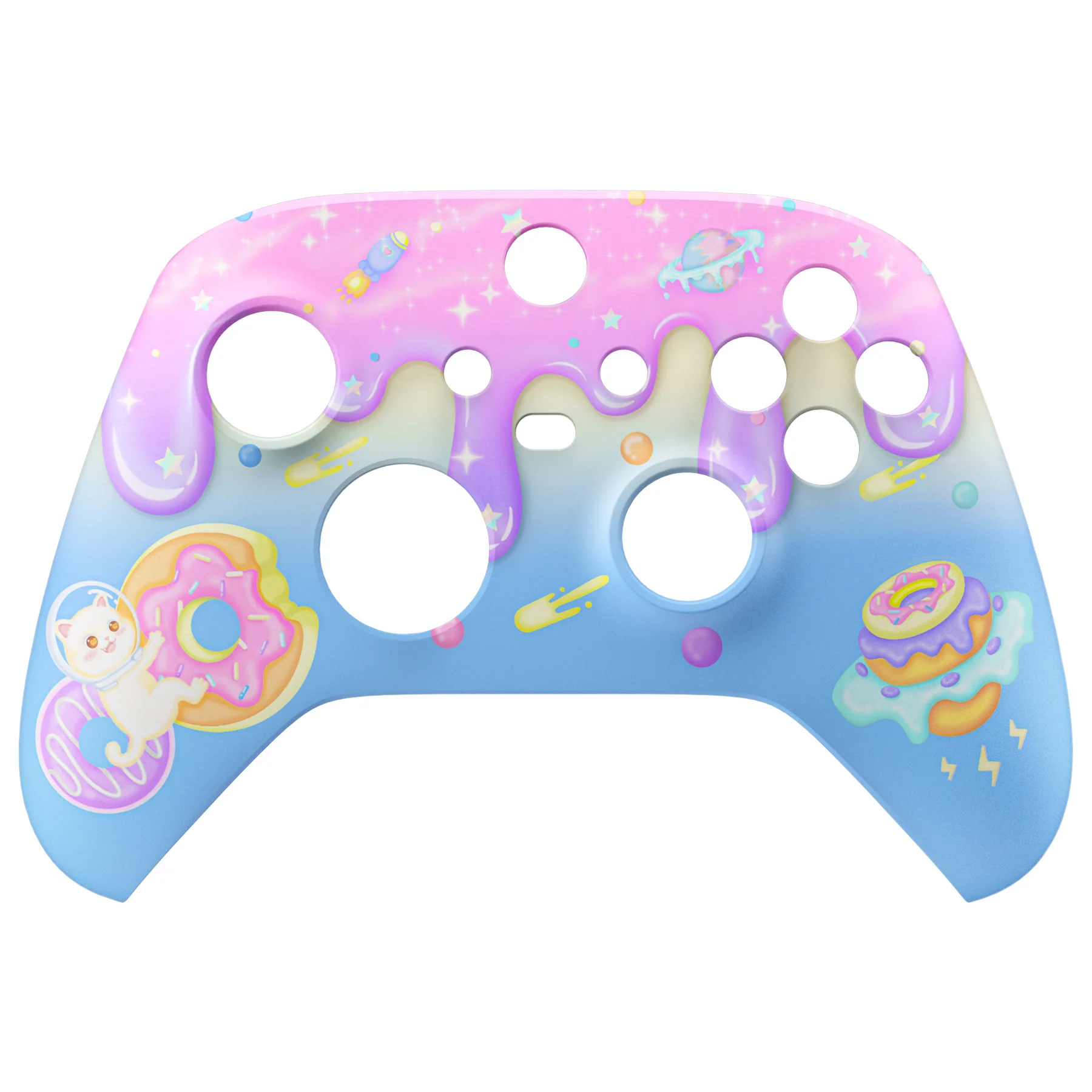 eXtremeRate Replacement Faceplate Front Housing Shell for Xbox Series X & S Controller - Donut Odyssey - Image 7