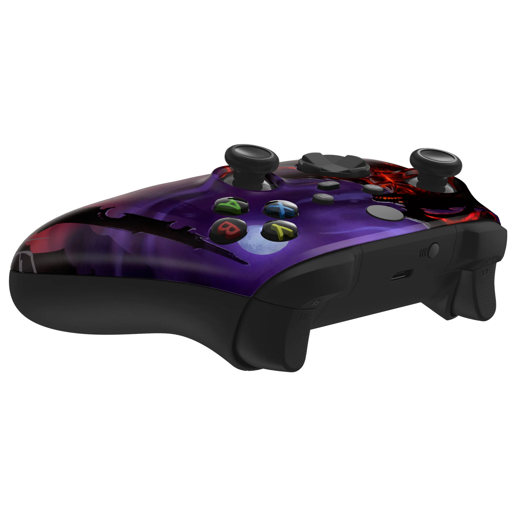 eXtremeRate Replacement Faceplate Front Housing Shell for Xbox Series X & S Controller - Dragon King - Image 6