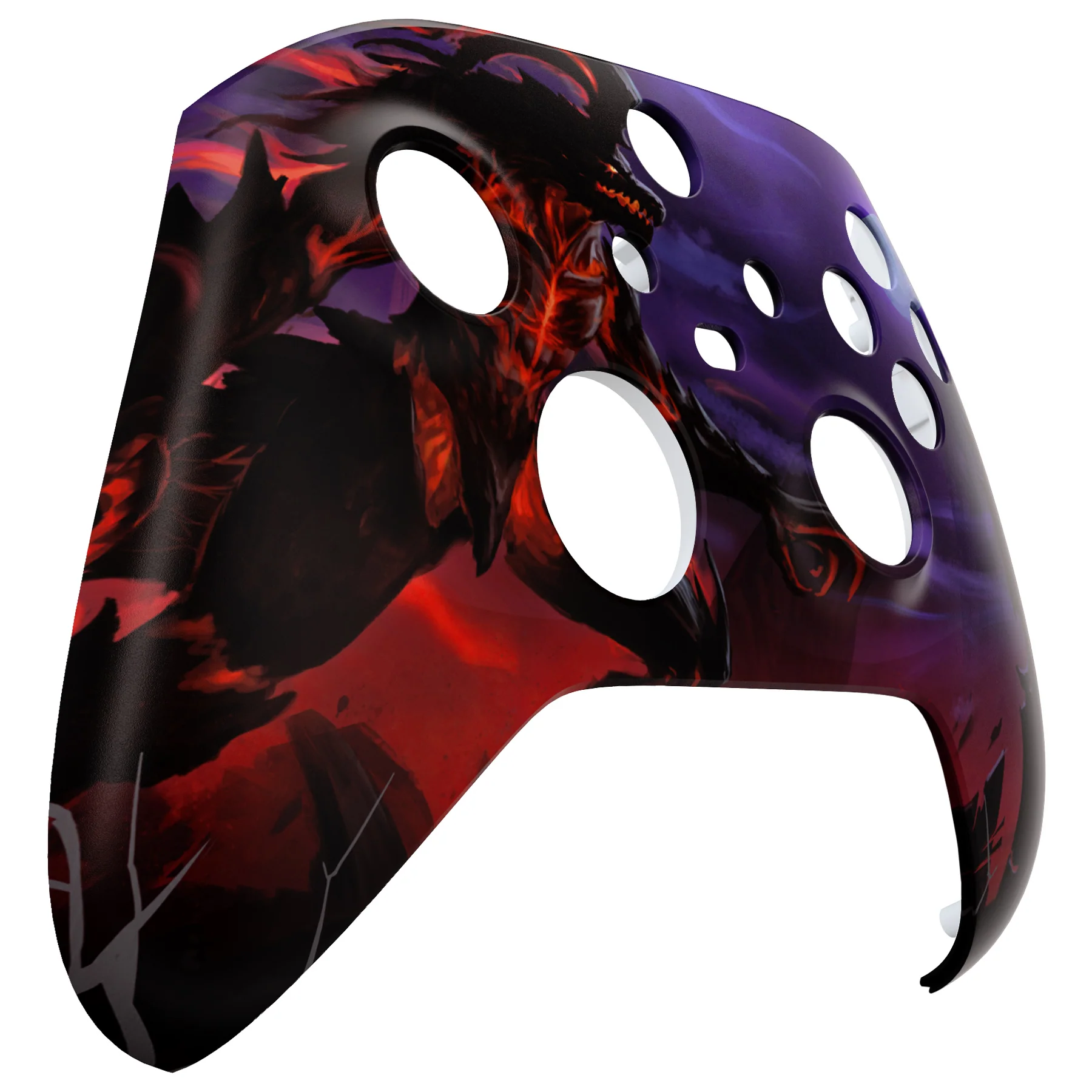 eXtremeRate Replacement Faceplate Front Housing Shell for Xbox Series X & S Controller - Dragon King - Image 9