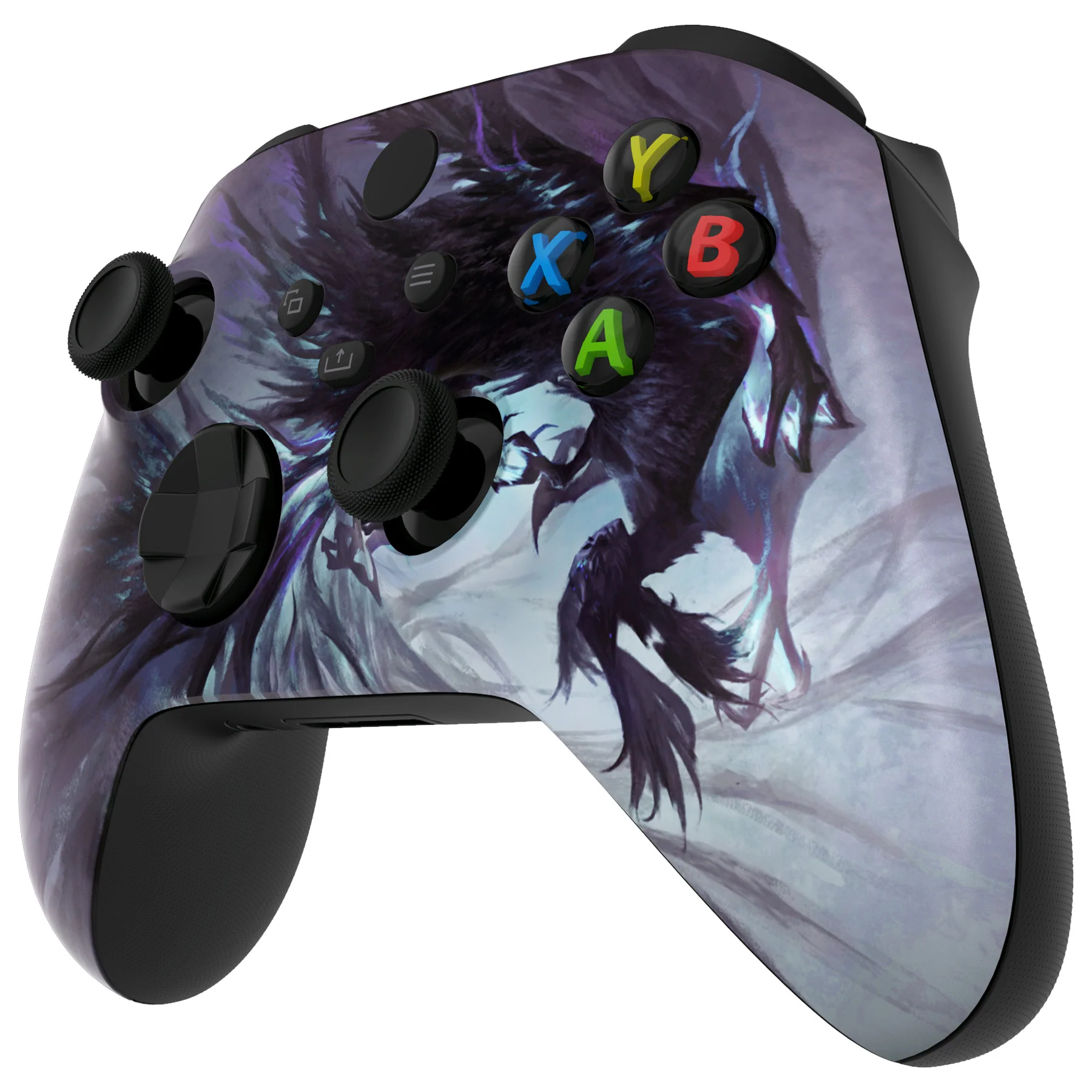 eXtremeRate Replacement Faceplate Front Housing Shell for Xbox Series X & S Controller - Dragon Whisper - Image 4