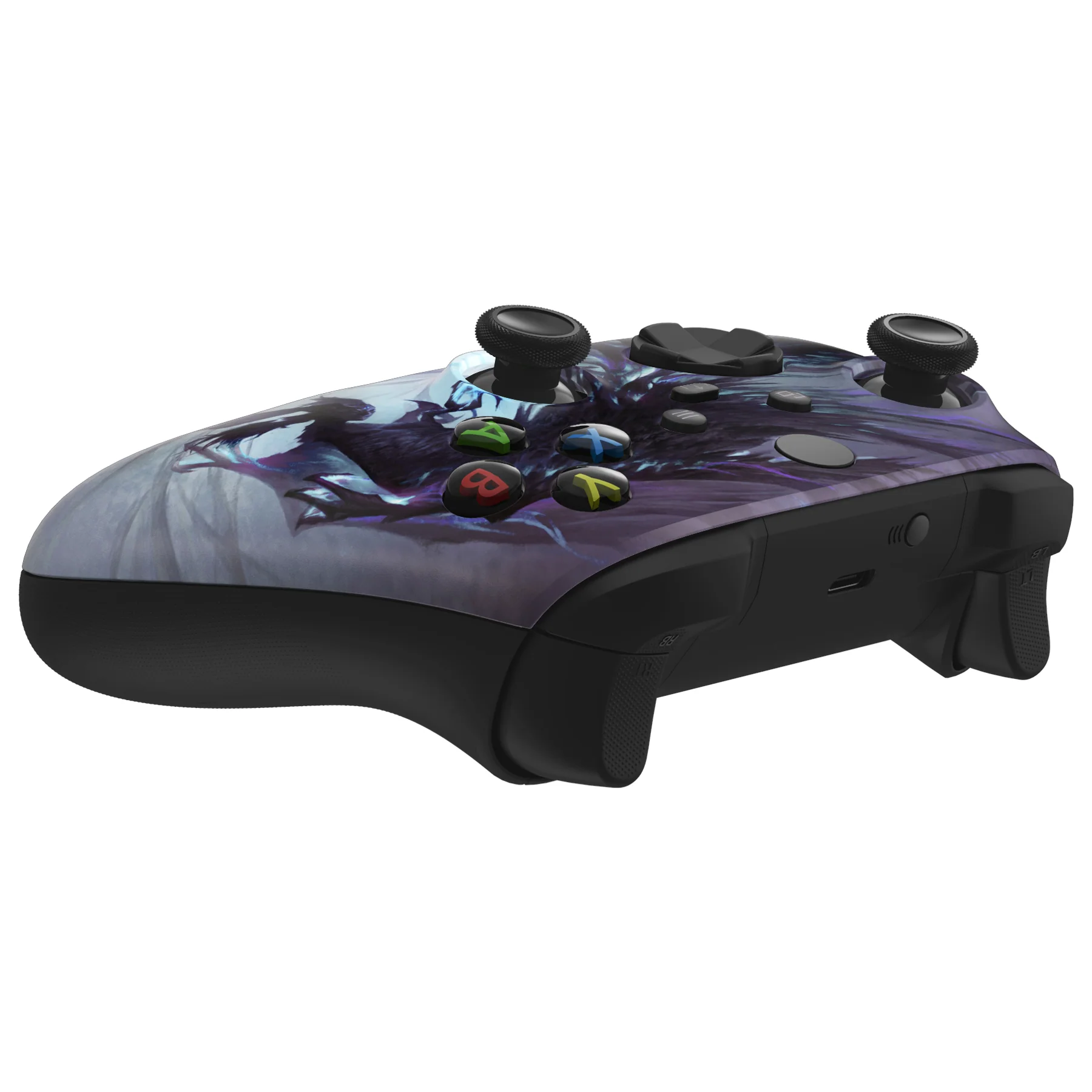 eXtremeRate Replacement Faceplate Front Housing Shell for Xbox Series X & S Controller - Dragon Whisper - Image 6