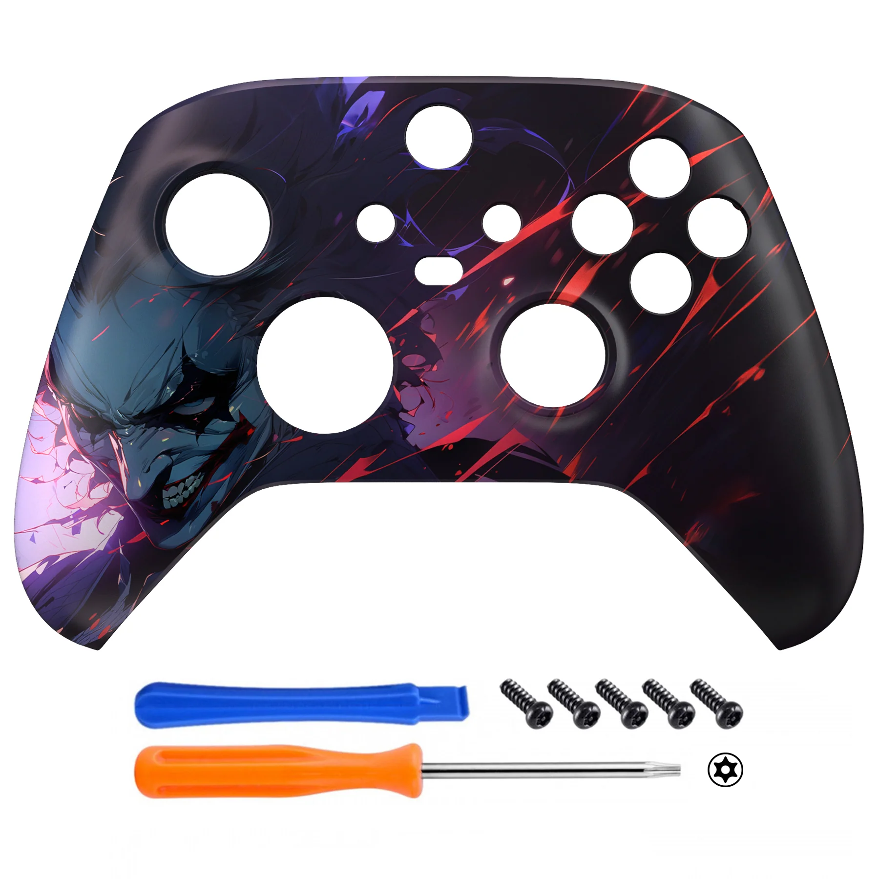 eXtremeRate Replacement Faceplate Front Housing Shell for Xbox Series X & S Controller - I'm Always Smiling - Image 2