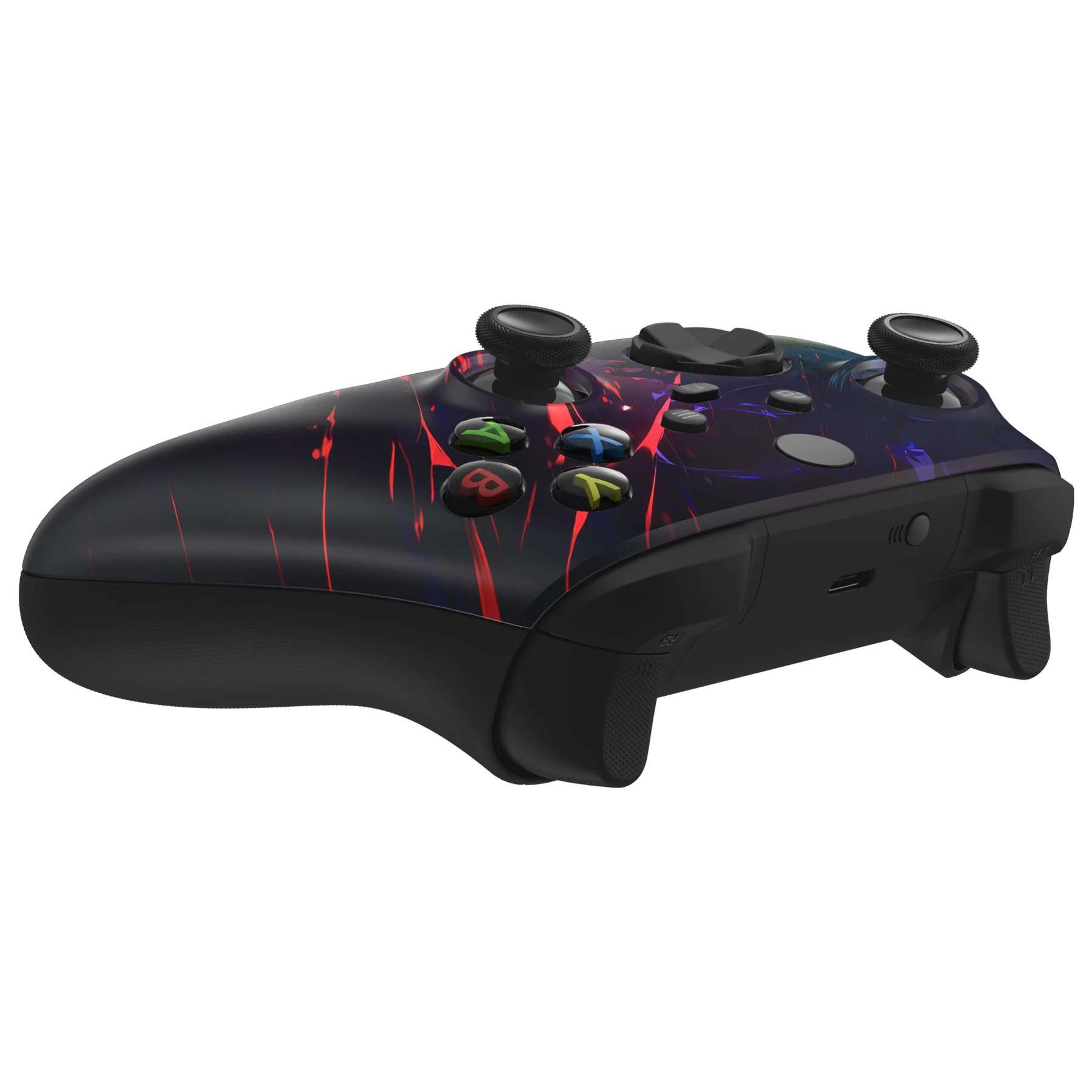 eXtremeRate Replacement Faceplate Front Housing Shell for Xbox Series X & S Controller - I'm Always Smiling - Image 6