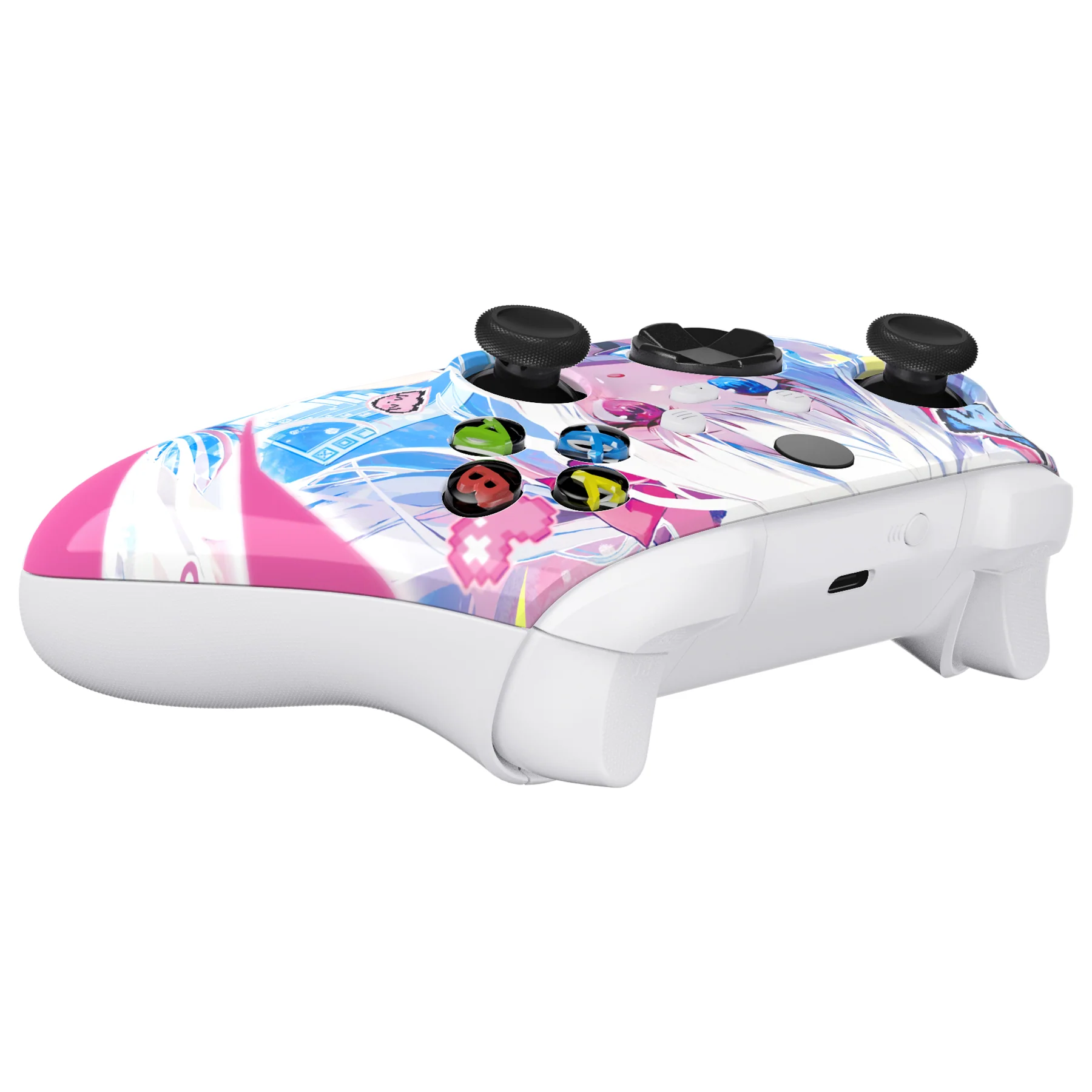 eXtremeRate Replacement Faceplate Front Housing Shell for Xbox Series X & S Controller - MeWoow - Image 6