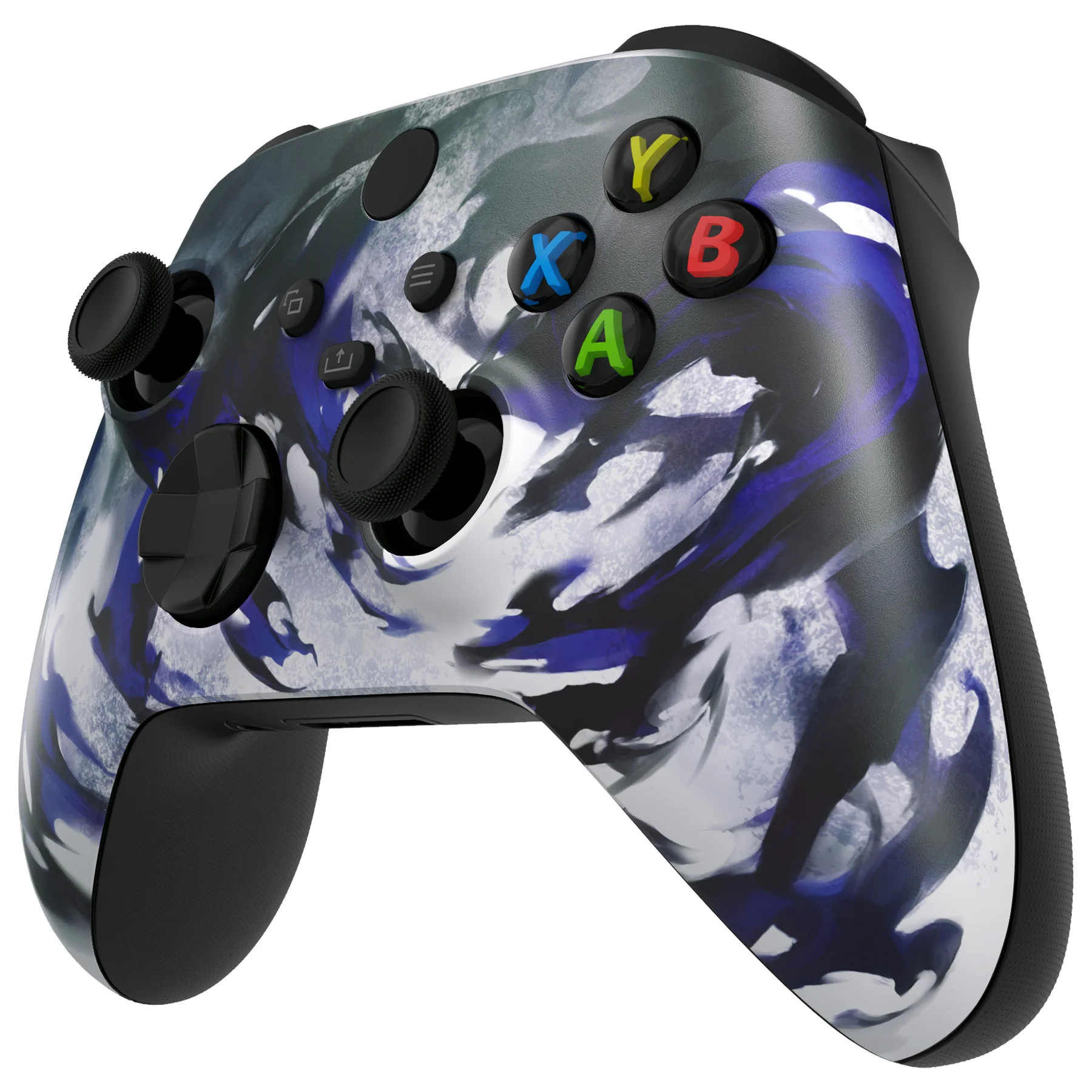 eXtremeRate Replacement Faceplate Front Housing Shell for Xbox Series X & S Controller - Shadow Magic - Image 4