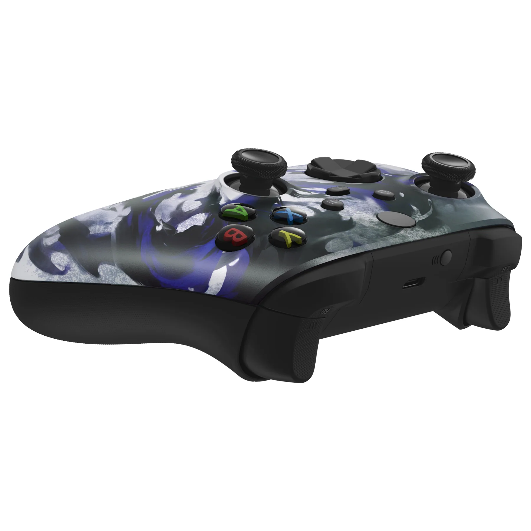 eXtremeRate Replacement Faceplate Front Housing Shell for Xbox Series X & S Controller - Shadow Magic - Image 6