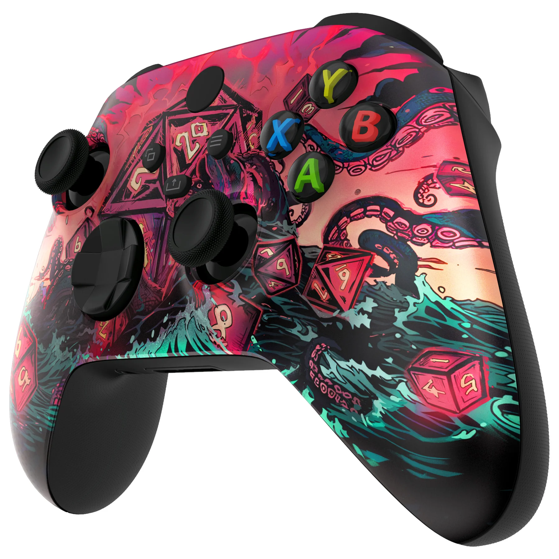 eXtremeRate Replacement Faceplate Front Housing Shell for Xbox Series X & S Controller - Treasure of Abyss - Image 4