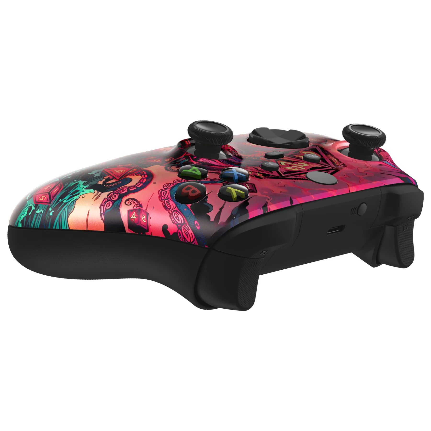 eXtremeRate Replacement Faceplate Front Housing Shell for Xbox Series X & S Controller - Treasure of Abyss - Image 6