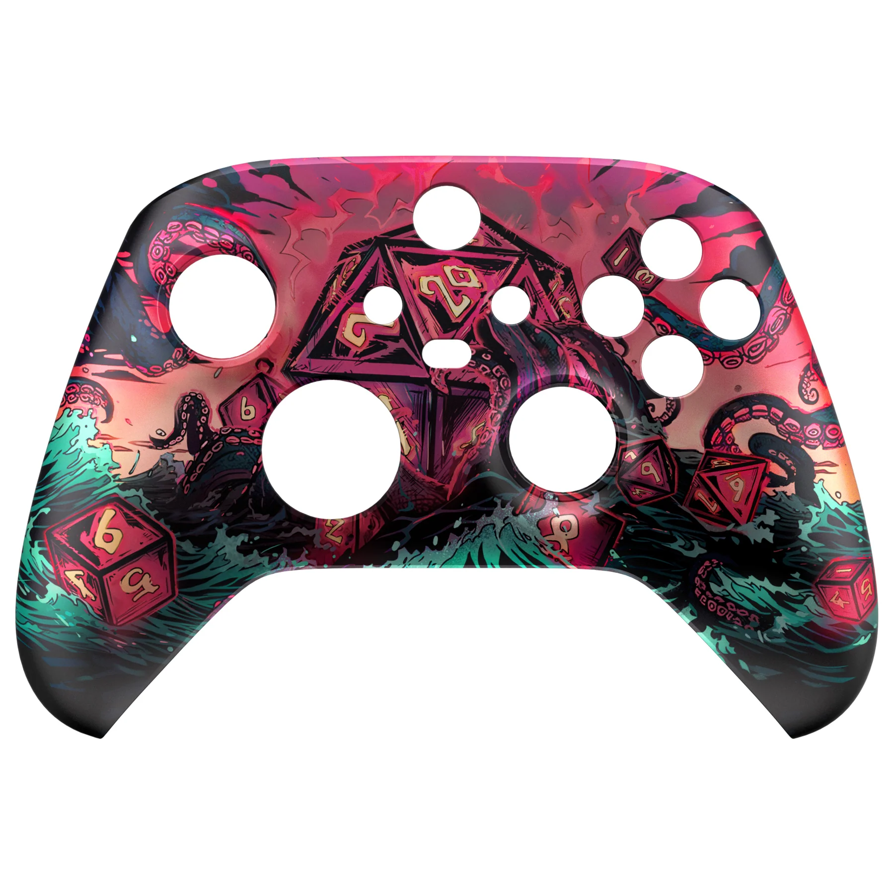 eXtremeRate Replacement Faceplate Front Housing Shell for Xbox Series X & S Controller - Treasure of Abyss - Image 7