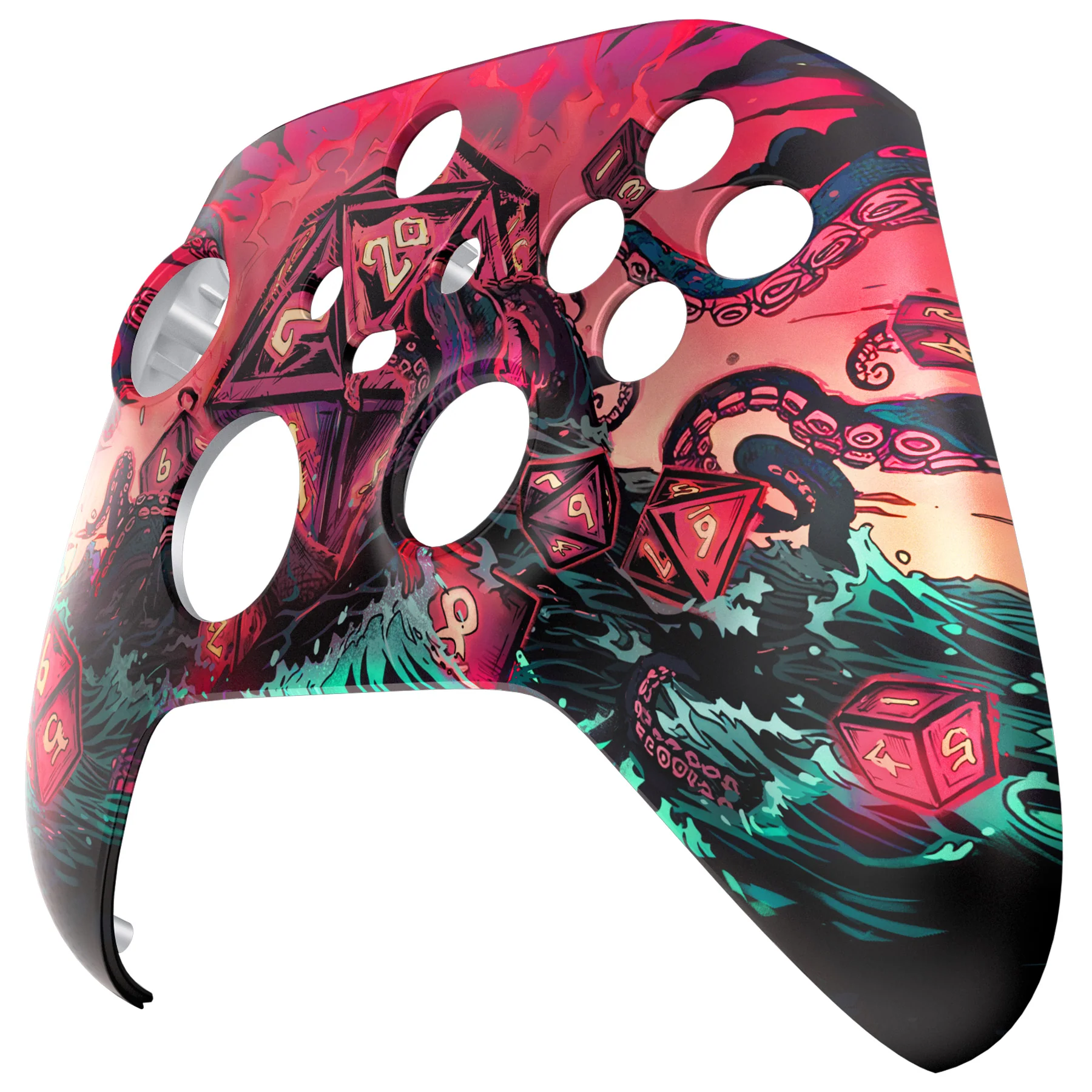 eXtremeRate Replacement Faceplate Front Housing Shell for Xbox Series X & S Controller - Treasure of Abyss - Image 8