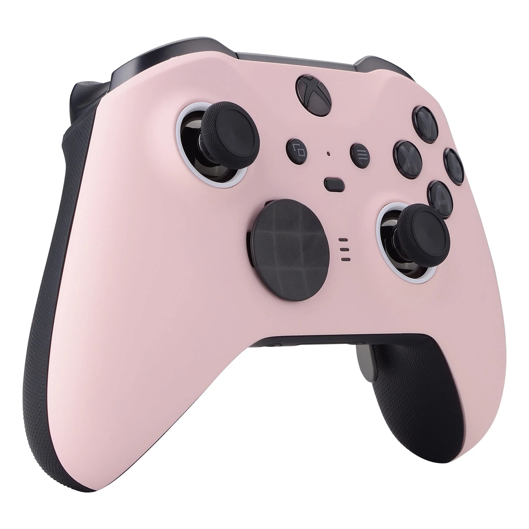 eXtremeRate Replacement Front Housing Shell Case with Accent Rings for Xbox One Elite Series 2 & Elite 2 Core Controller (Model 1797) - Cherry Blossoms Pink - Image 6