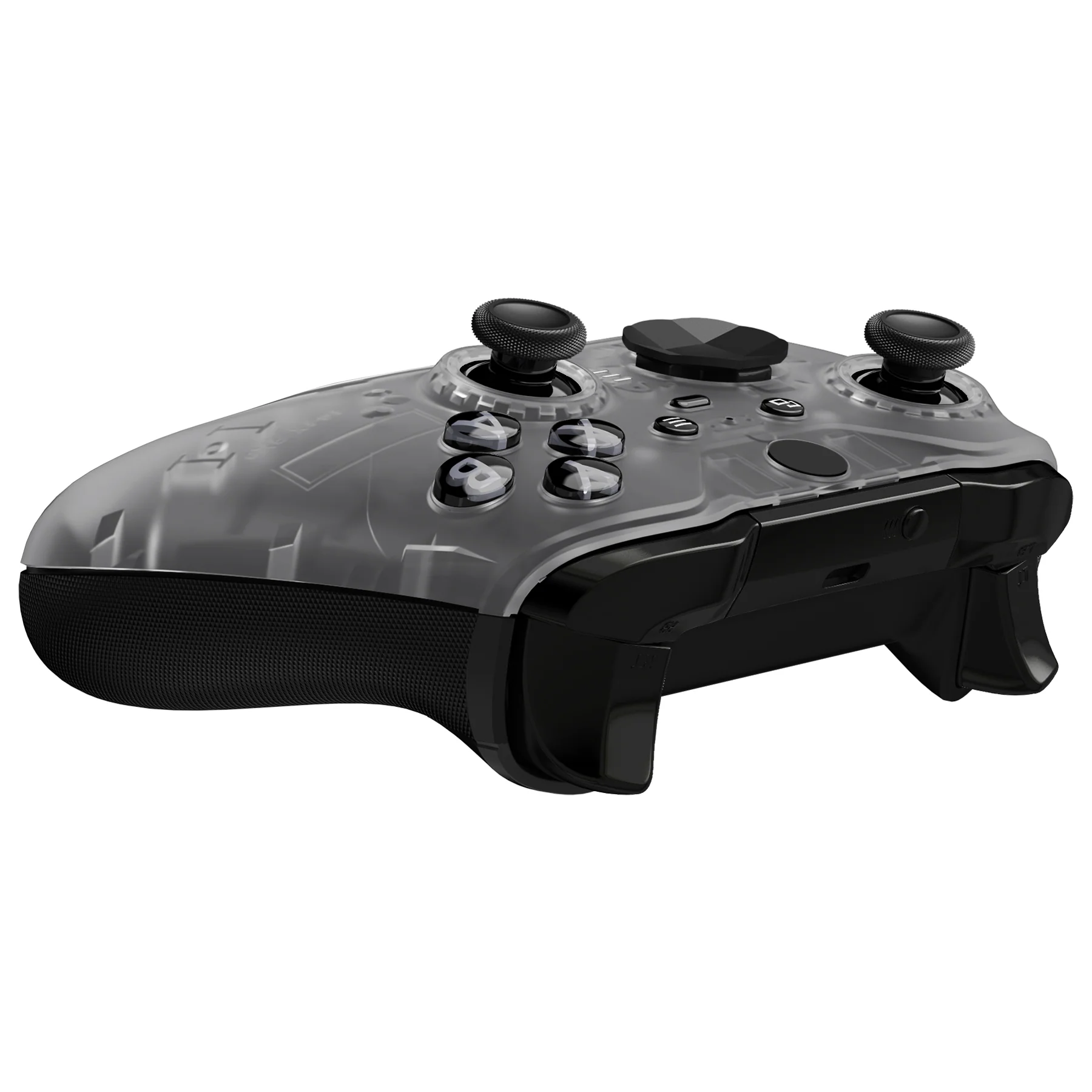 eXtremeRate Replacement Front Housing Shell Case with Accent Rings for Xbox One Elite Series 2 & Elite 2 Core Controller (Model 1797) - Glow in Dark - Green - Image 10