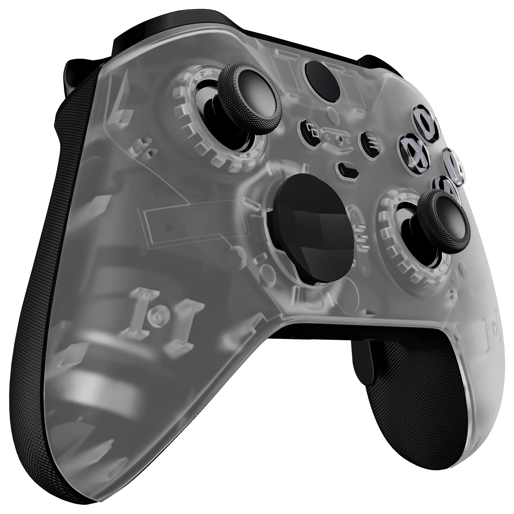 eXtremeRate Replacement Front Housing Shell Case with Accent Rings for Xbox One Elite Series 2 & Elite 2 Core Controller (Model 1797) - Glow in Dark - Green - Image 9