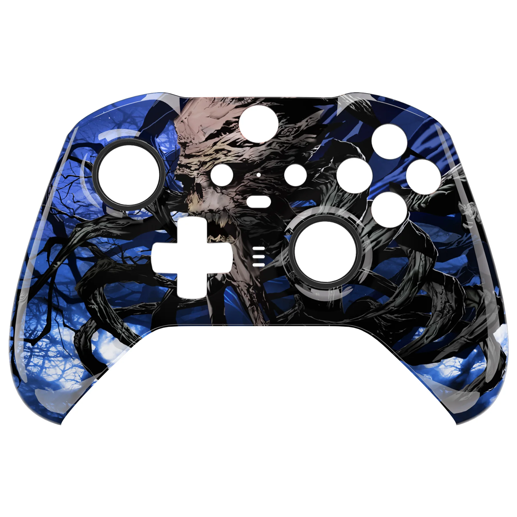 eXtremeRate Replacement Front Housing Shell Case with Accent Rings for Xbox One Elite Series 2 & Elite 2 Core Controller (Model 1797) - Glow in Dark - The Awakening of the Earth Lord - Image 12