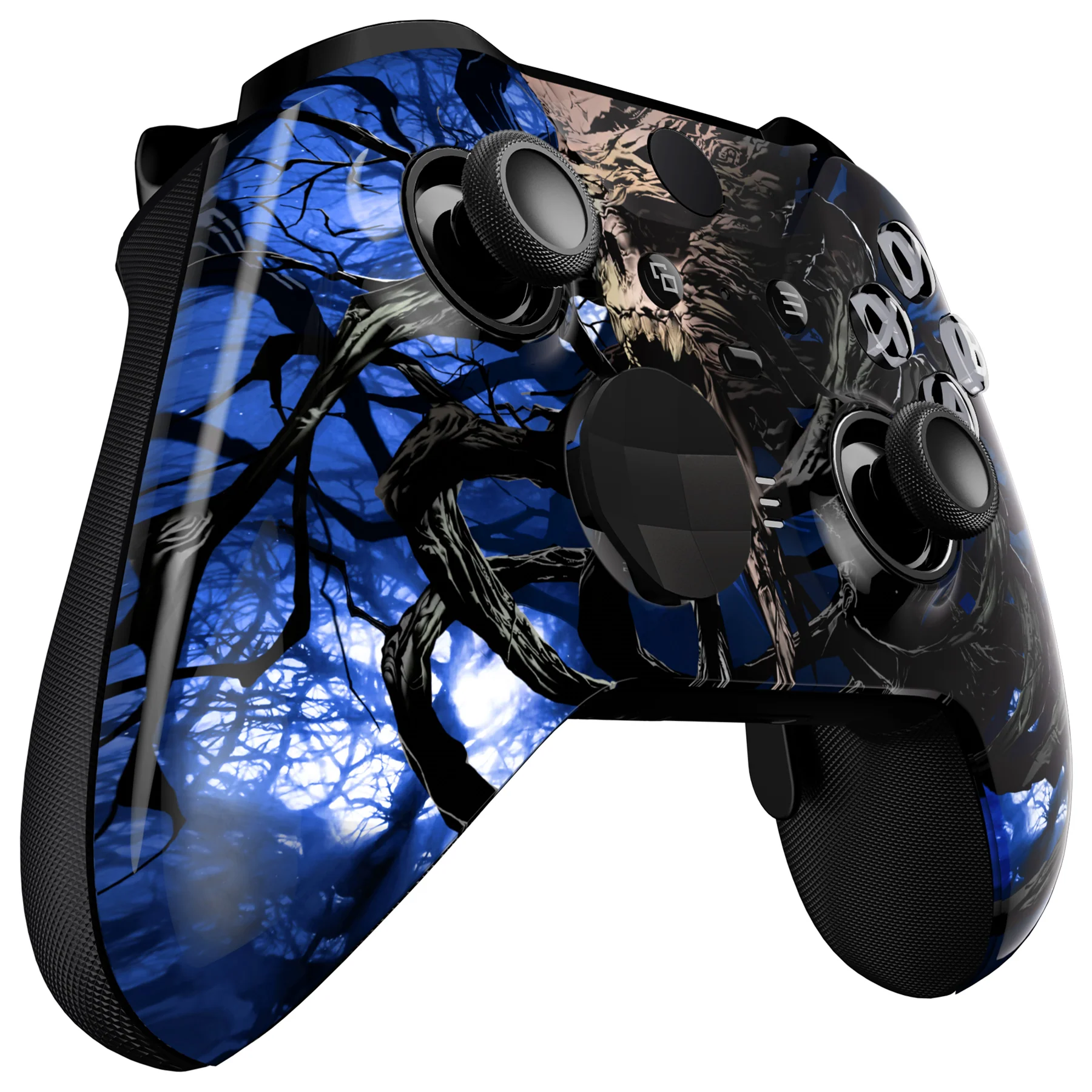 eXtremeRate Replacement Front Housing Shell Case with Accent Rings for Xbox One Elite Series 2 & Elite 2 Core Controller (Model 1797) - Glow in Dark - The Awakening of the Earth Lord - Image 9