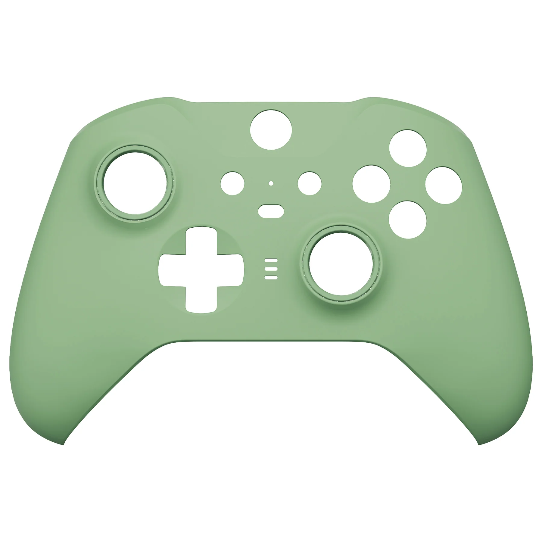 eXtremeRate Replacement Front Housing Shell Case with Accent Rings for Xbox One Elite Series 2 & Elite 2 Core Controller (Model 1797) - Matcha Green - Image 8