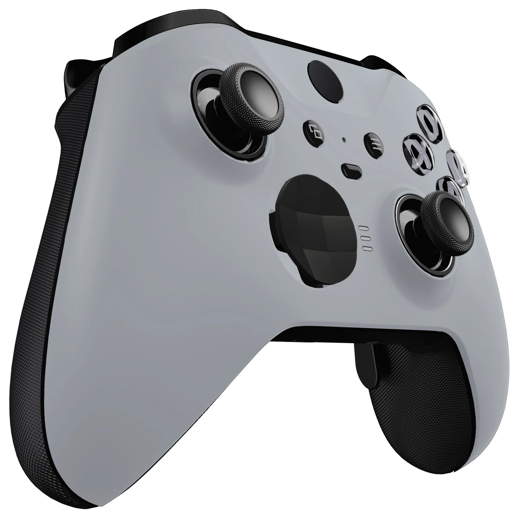 eXtremeRate Replacement Front Housing Shell Case with Accent Rings for Xbox One Elite Series 2 & Elite 2 Core Controller (Model 1797) - New Hope Gray - Image 6