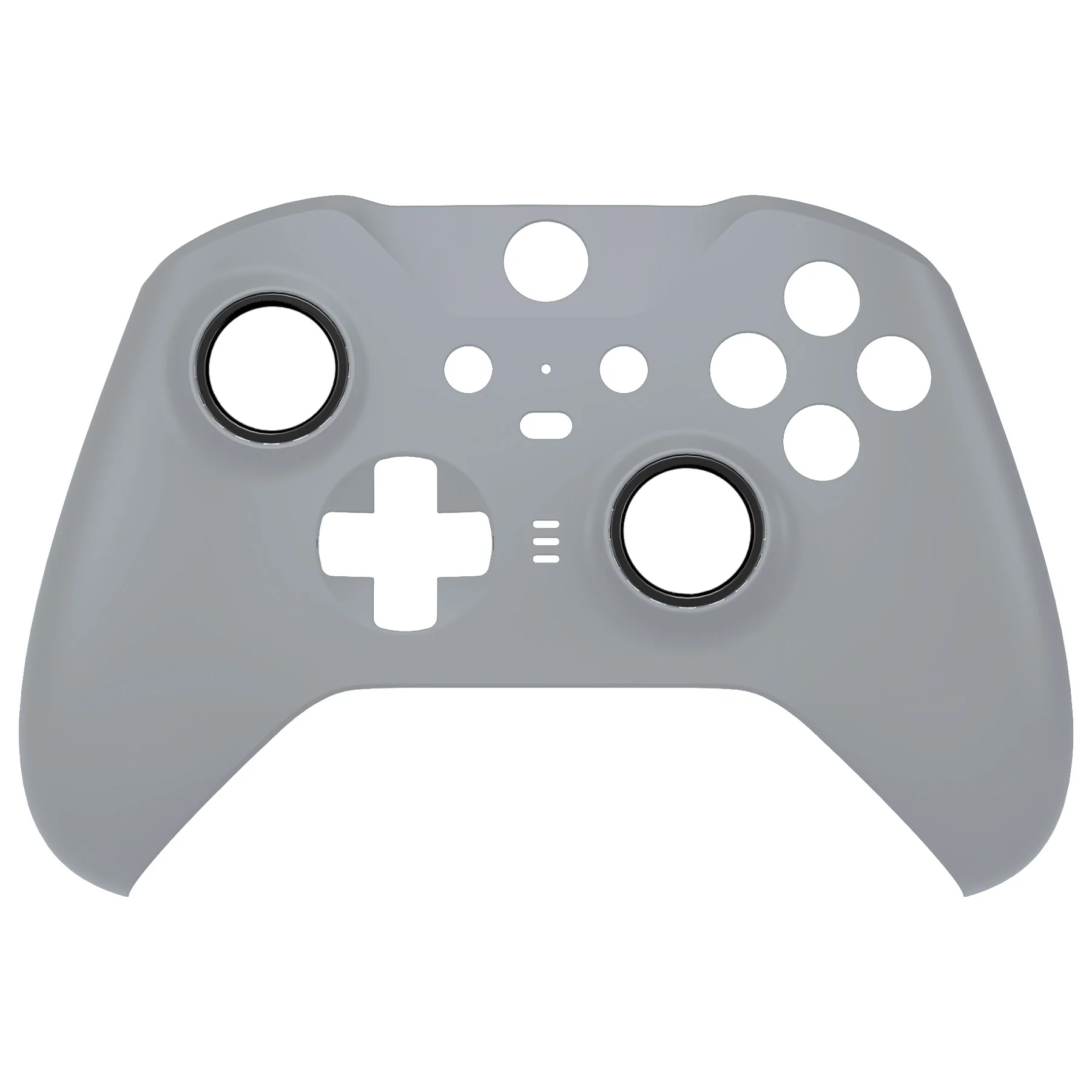 eXtremeRate Replacement Front Housing Shell Case with Accent Rings for Xbox One Elite Series 2 & Elite 2 Core Controller (Model 1797) - New Hope Gray - Image 8