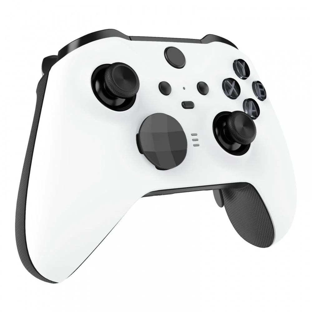 eXtremeRate Replacement Front Housing Shell Case with Accent Rings for Xbox One Elite Series 2 & Elite 2 Core Controller (Model 1797) - White - Image 6
