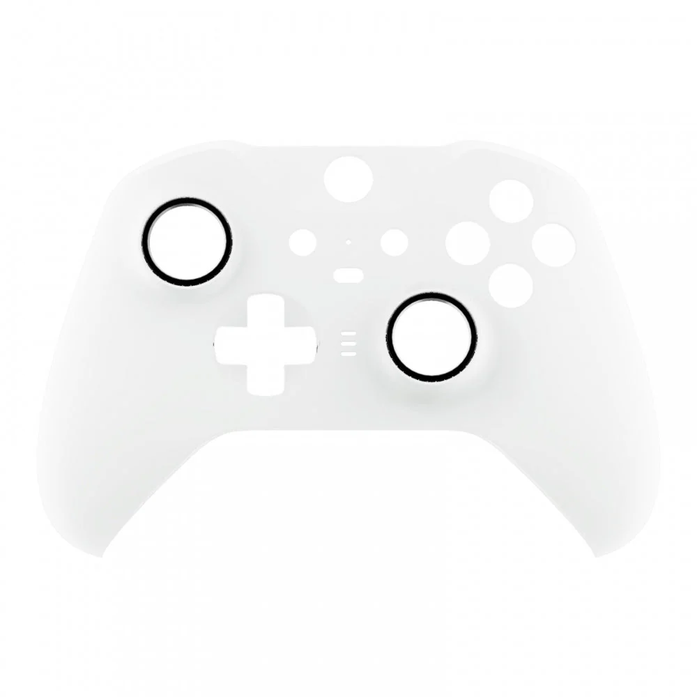 eXtremeRate Replacement Front Housing Shell Case with Accent Rings for Xbox One Elite Series 2 & Elite 2 Core Controller (Model 1797) - White - Image 8