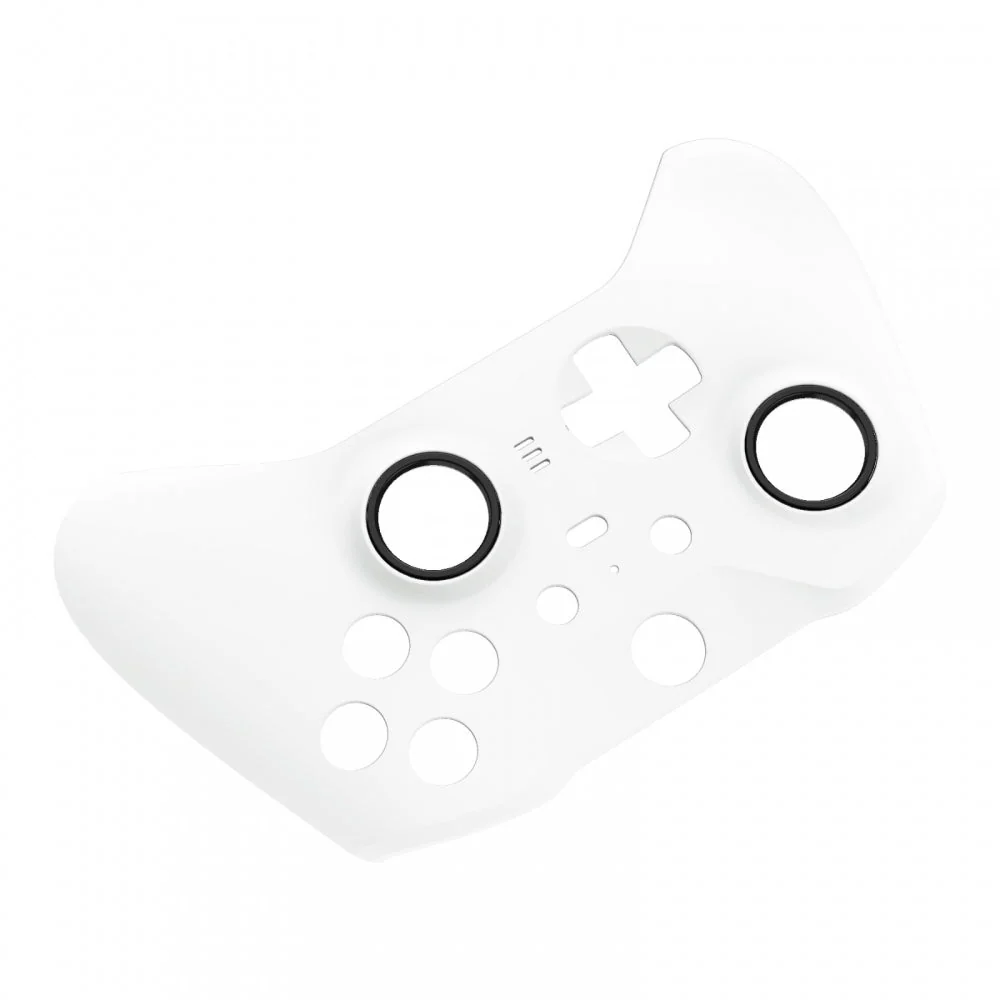 eXtremeRate Replacement Front Housing Shell Case with Accent Rings for Xbox One Elite Series 2 & Elite 2 Core Controller (Model 1797) - White - Image 9