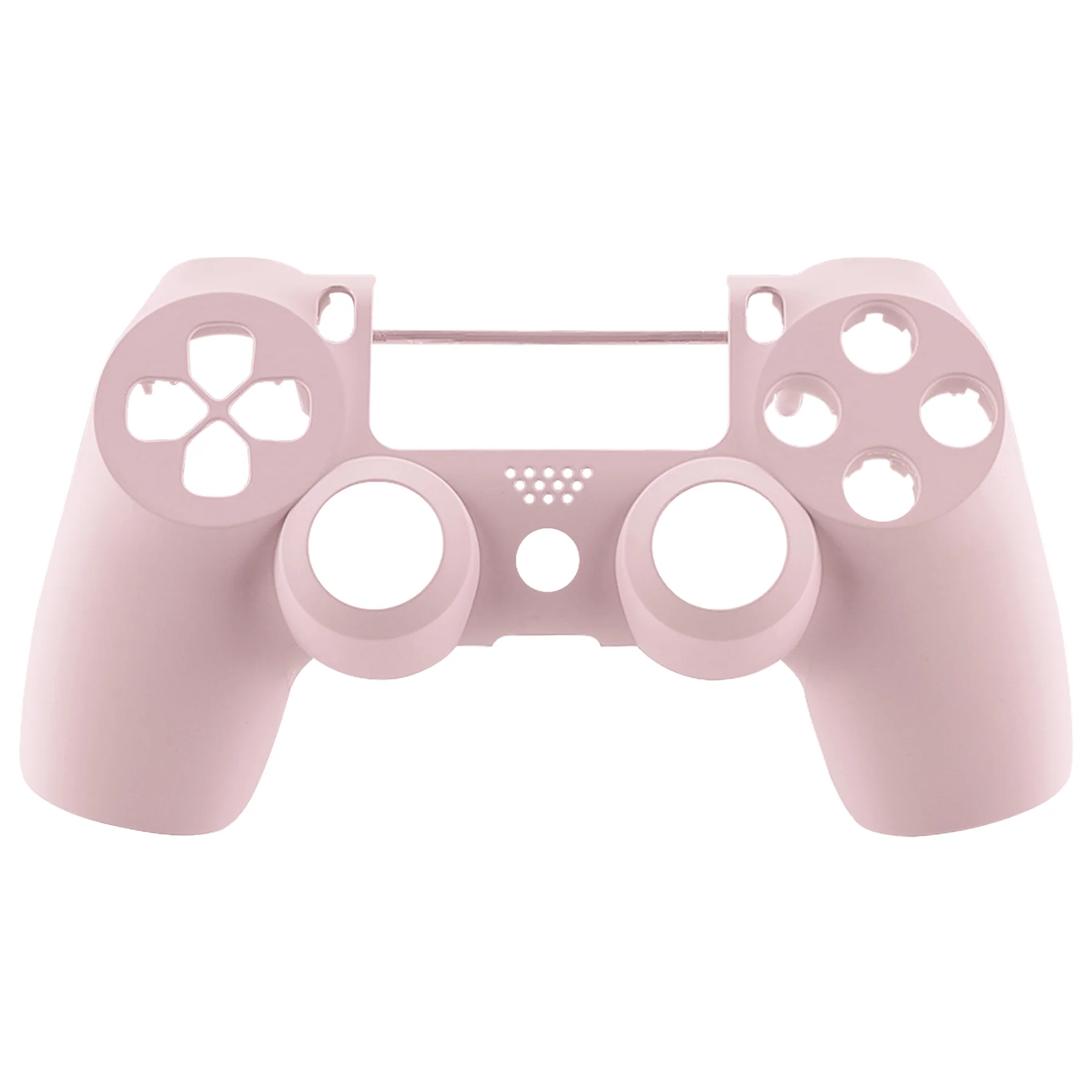 eXtremeRate Replacement Front Housing Shell for PS4 Slim Pro Controller Controller (CUH-ZCT2 JDM-040/050/055) - Cherry Blossoms Pink - Image 7