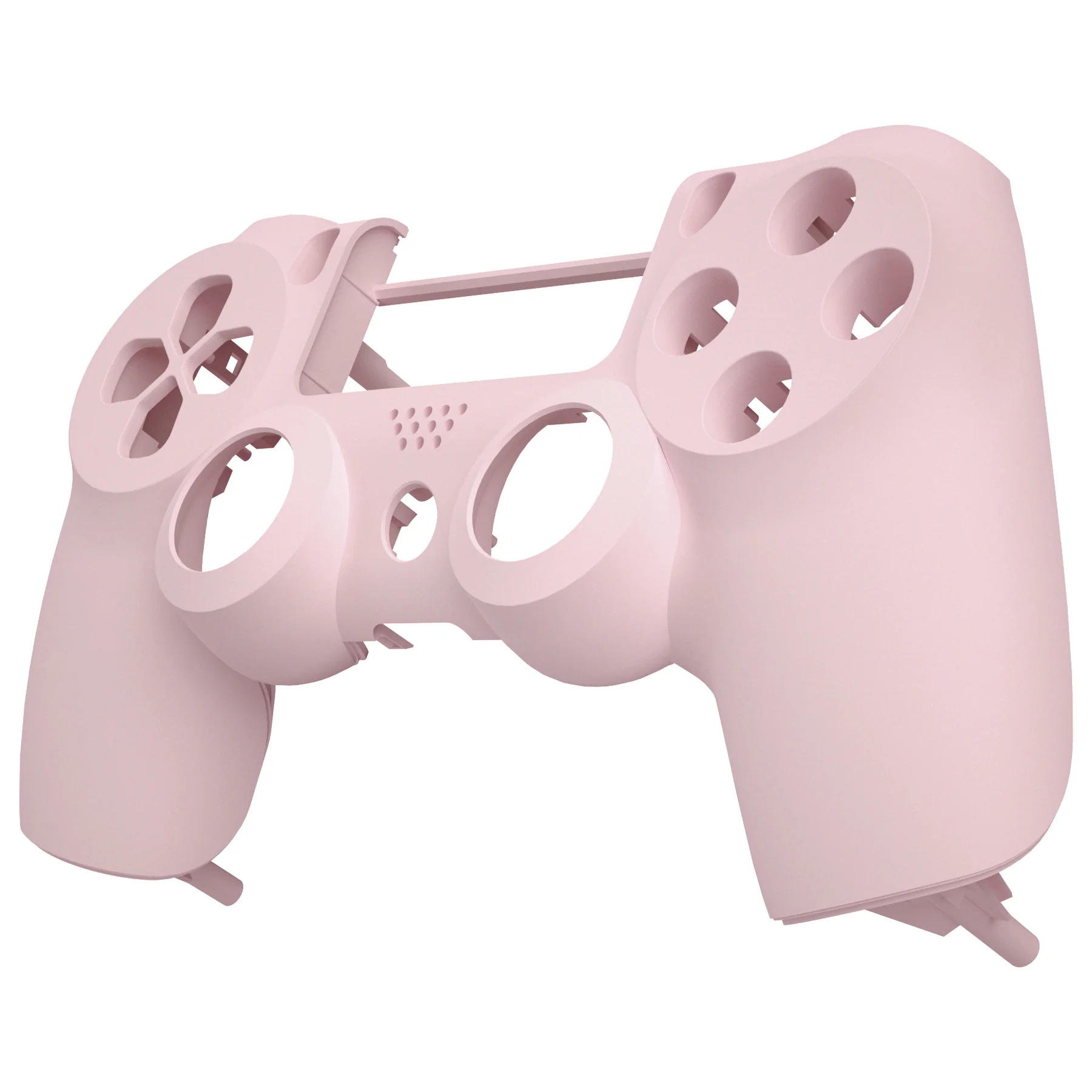 eXtremeRate Replacement Front Housing Shell for PS4 Slim Pro Controller Controller (CUH-ZCT2 JDM-040/050/055) - Cherry Blossoms Pink - Image 8