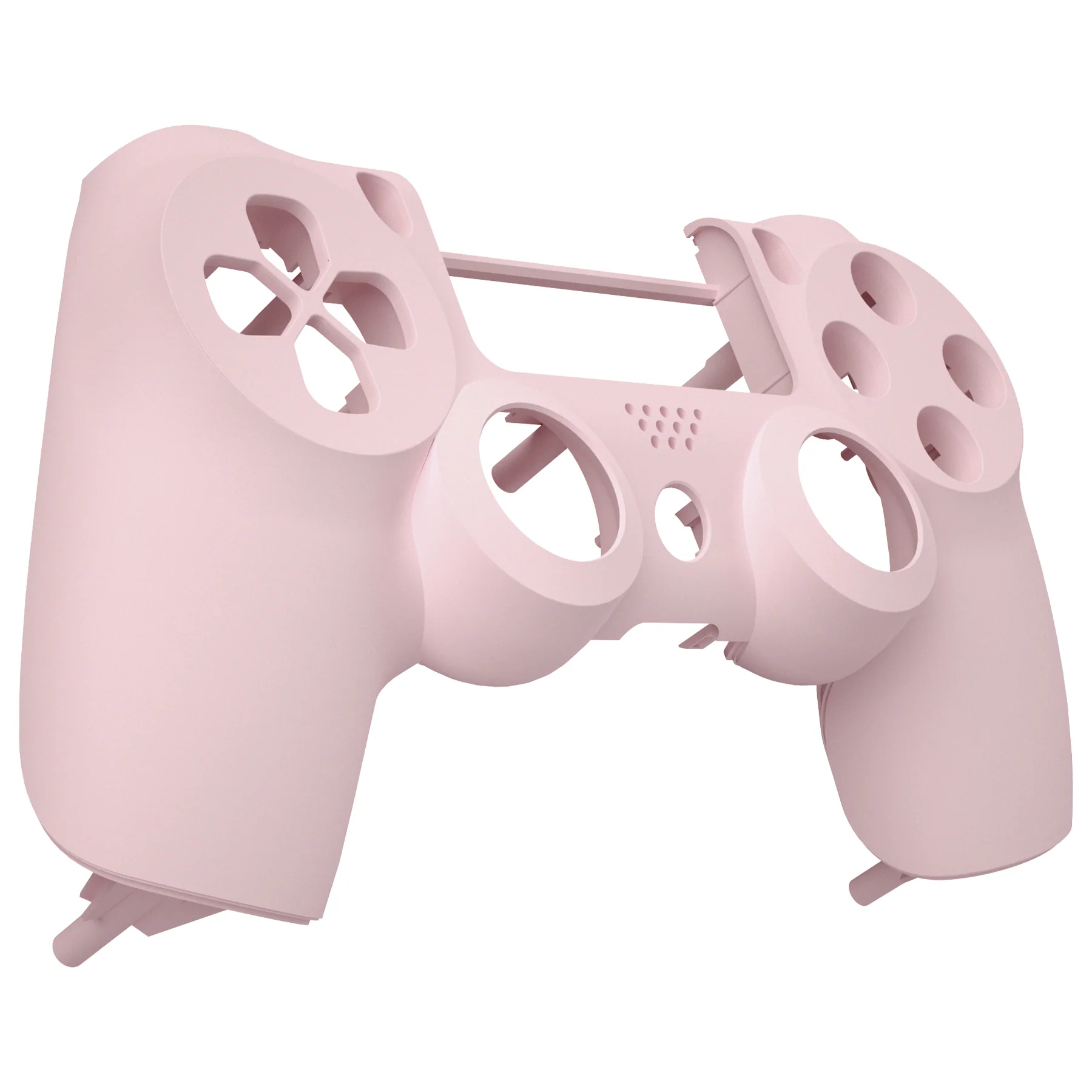 eXtremeRate Replacement Front Housing Shell for PS4 Slim Pro Controller Controller (CUH-ZCT2 JDM-040/050/055) - Cherry Blossoms Pink - Image 9