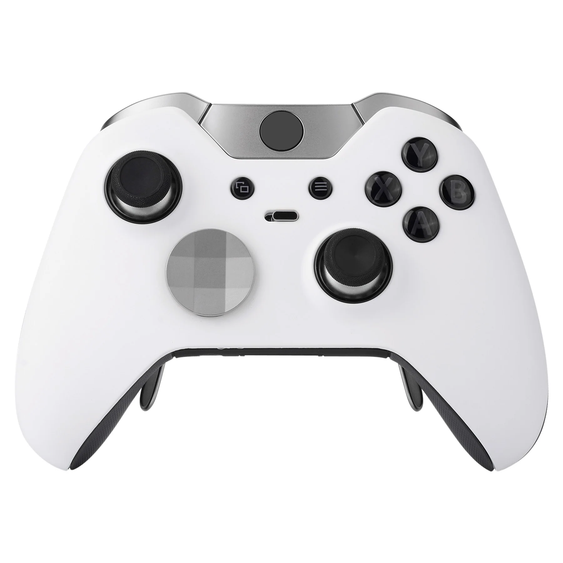 eXtremeRate Replacement Front Housing Shell for Xbox One Elite Controller (Model 1698) - White - Image 2