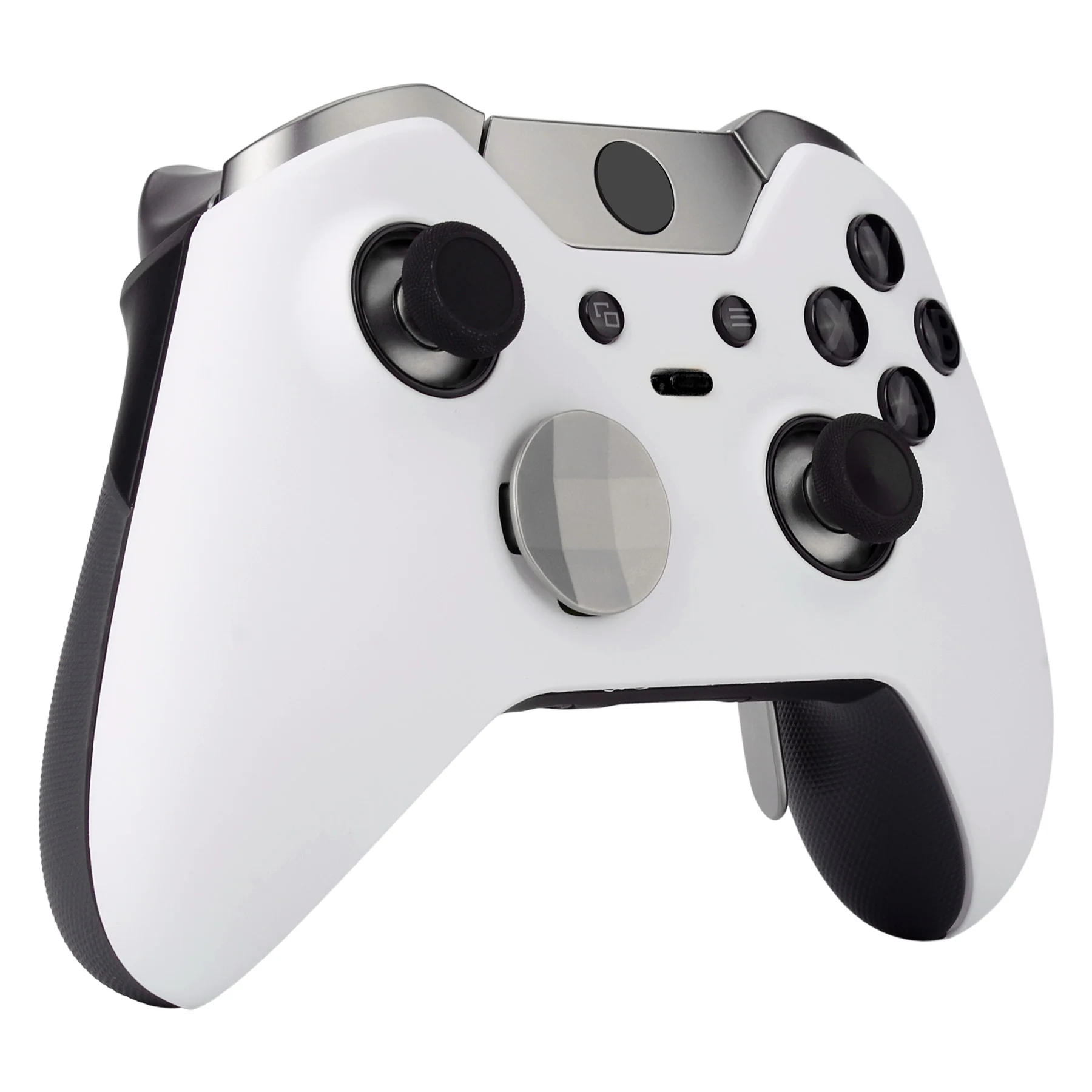 eXtremeRate Replacement Front Housing Shell for Xbox One Elite Controller (Model 1698) - White - Image 5