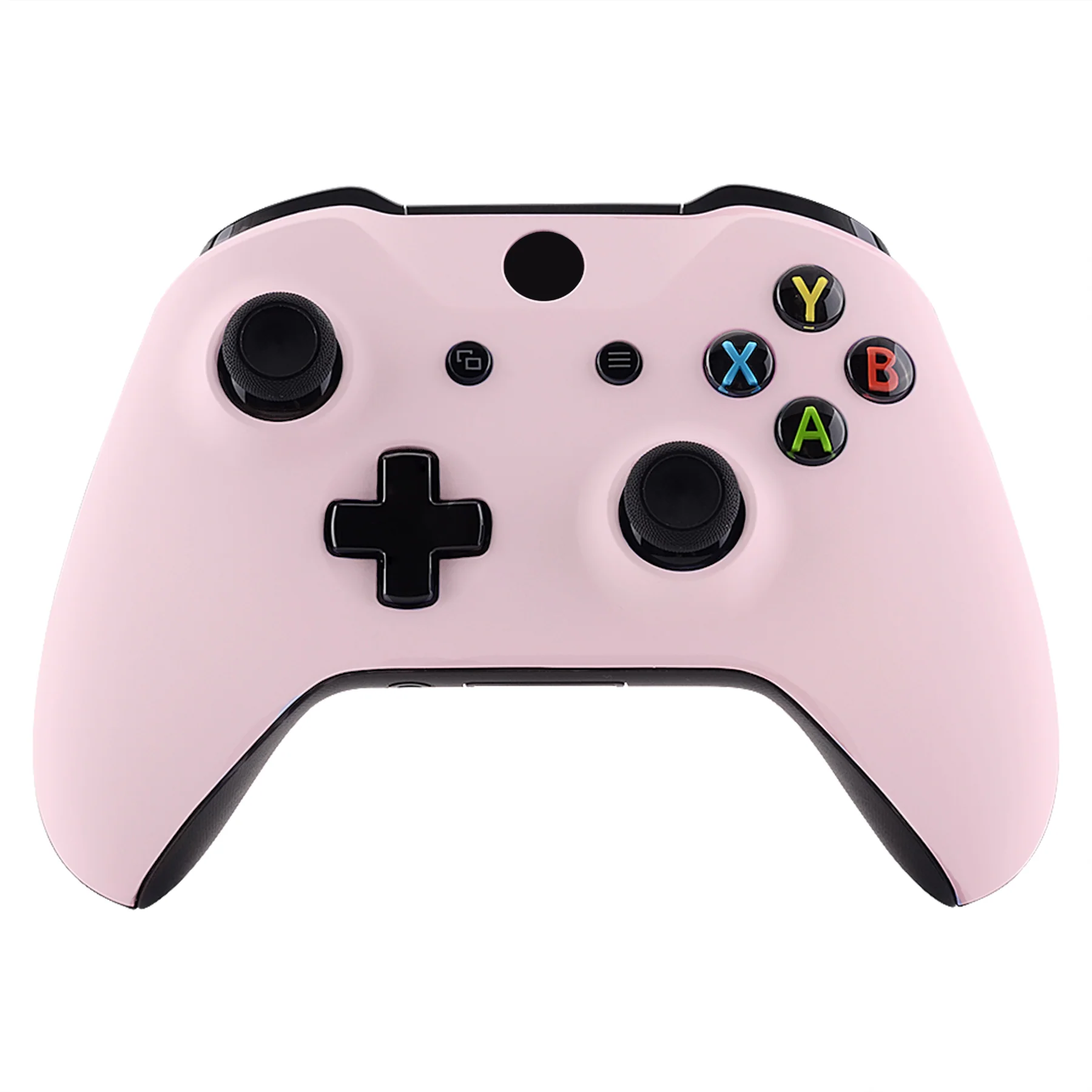 eXtremeRate Replacement Front Housing Shell for Xbox One X & S Controller (Model 1708) - Cherry Blossoms Pink - Image 2