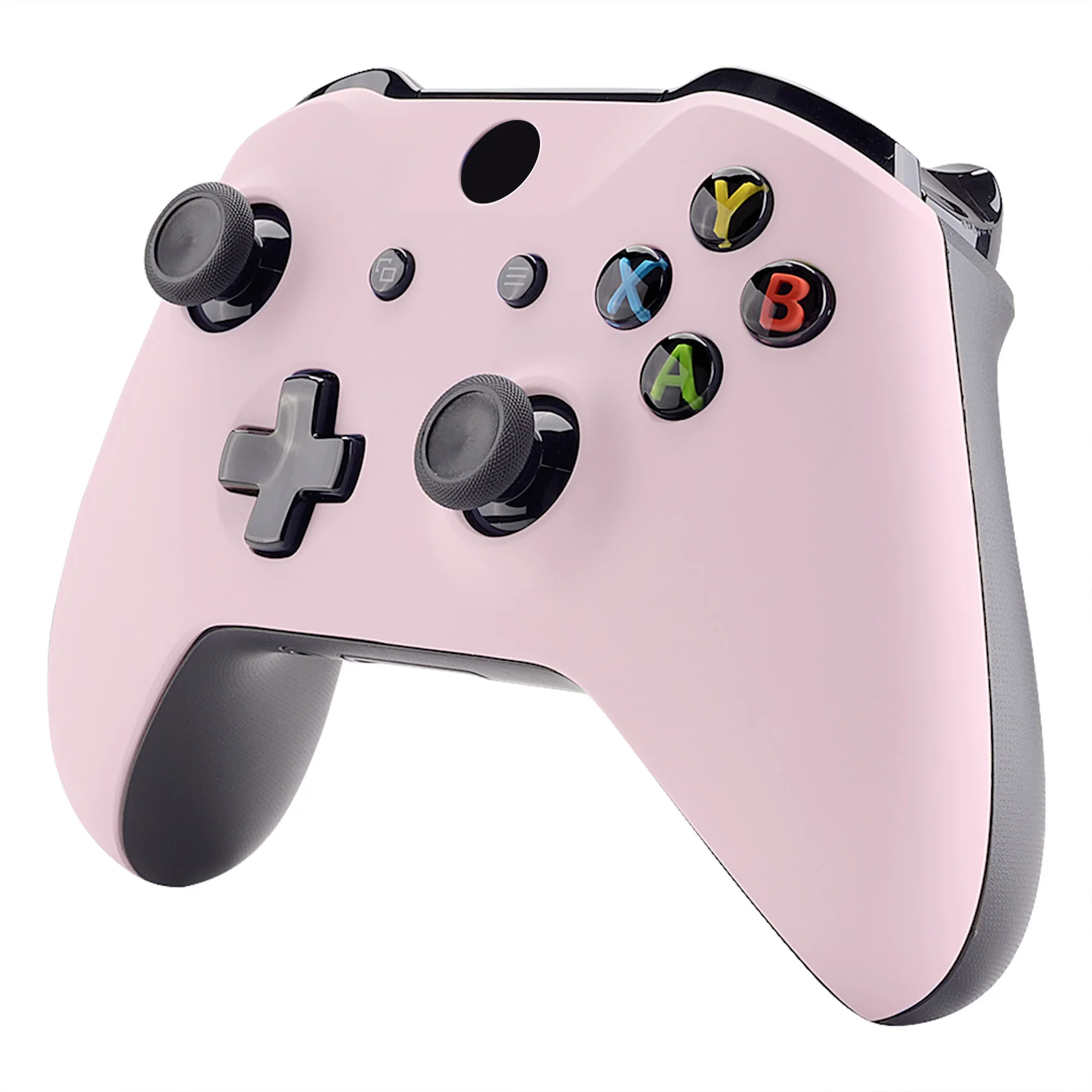eXtremeRate Replacement Front Housing Shell for Xbox One X & S Controller (Model 1708) - Cherry Blossoms Pink - Image 4