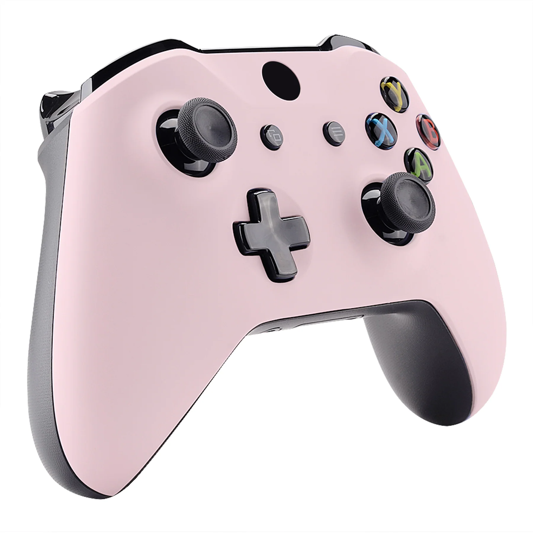 eXtremeRate Replacement Front Housing Shell for Xbox One X & S Controller (Model 1708) - Cherry Blossoms Pink - Image 5