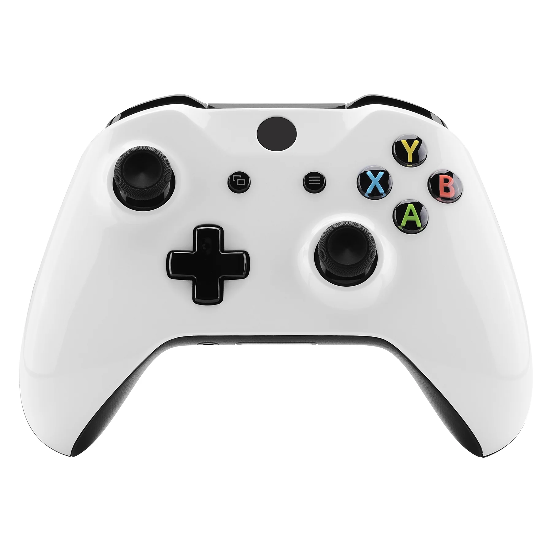 eXtremeRate Replacement Front Housing Shell for Xbox One X & S Controller (Model 1708) - Glow in The Dark - Image 4