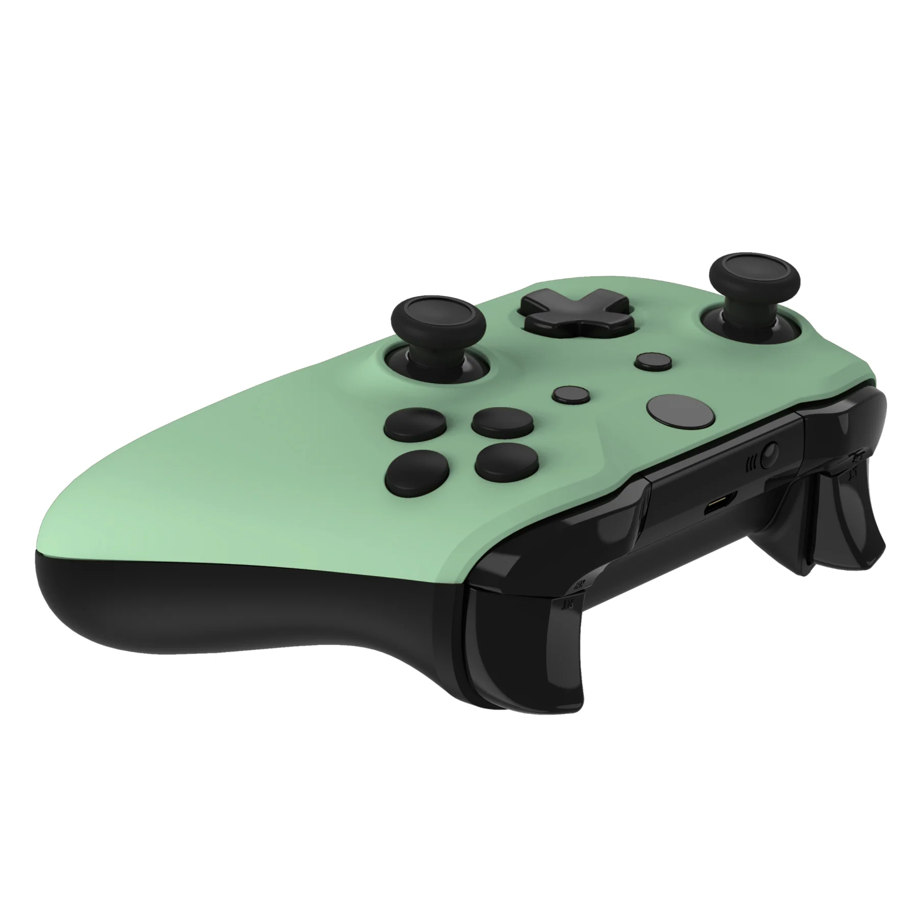 eXtremeRate Replacement Front Housing Shell for Xbox One X & S Controller (Model 1708) - Matcha Green - Image 6