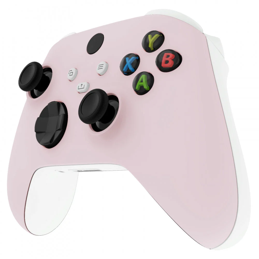 eXtremeRate Replacement Front Housing Shell for Xbox Series X & S Controller - Cherry Blossoms Pink - Image 4