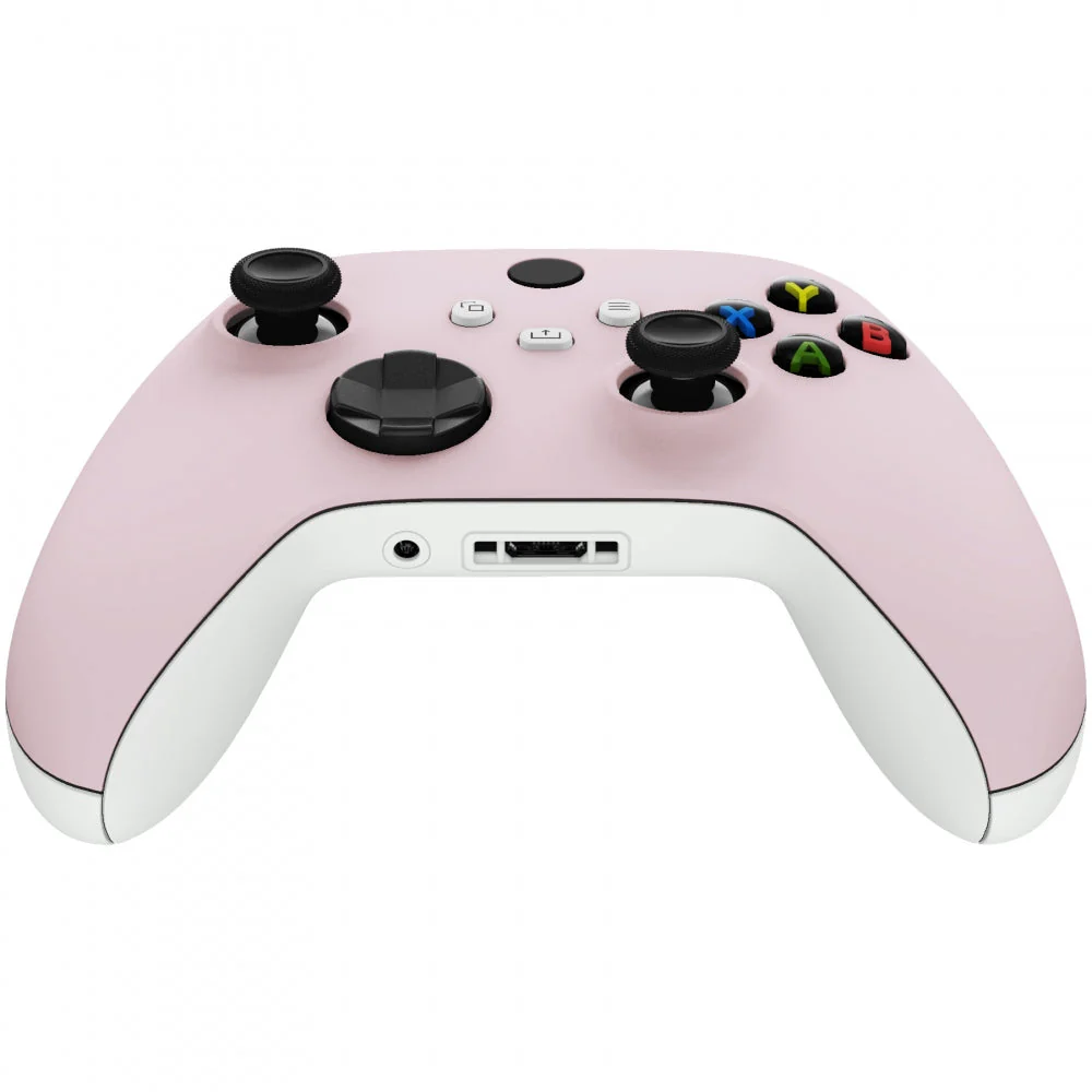 eXtremeRate Replacement Front Housing Shell for Xbox Series X & S Controller - Cherry Blossoms Pink - Image 7